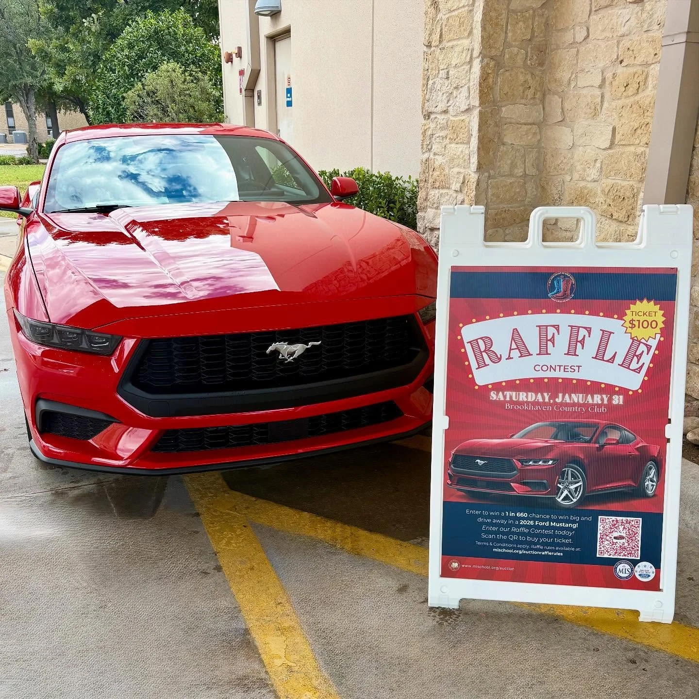 Rain or Shine, it&rsquo;s Raffle Time! 🚗✨
The Heart of Gold Auction team&mdash;along with our amazing volunteers&mdash;will be selling 2026 Ford Mustang raffle tickets at Masses this weekend!

🎟️ Make sure you stop by after Mass to grab your ticket