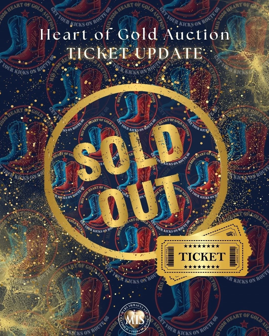 ✨ WE ARE OFFICIALLY SOLD OUT! 🤠💛 In less than 3 days, our MIS community showed up in the most incredible way &mdash; and every single Auction Night ticket has been claimed!

From the bottom of our hearts: thank you.
Your support doesn&rsquo;t just 