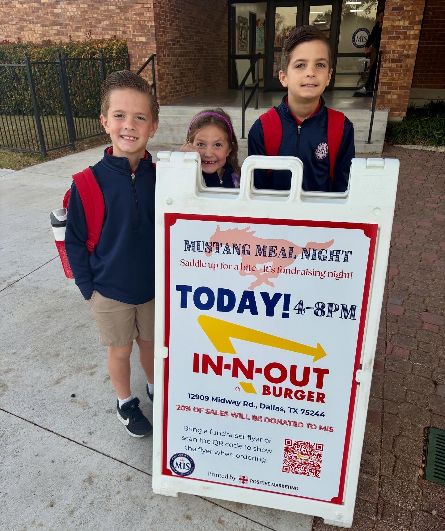 🍔✨ TODAY&rsquo;S THE DAY, MUSTANGS! ✨🍔

Our December Mustang Meal Night is happening TODAY at In-N-Out!

📍 12909 Midway Rd., Dallas, TX 75244
⏰ 4&ndash;8 PM

Stop by for an after-school treat or make it a dinner run &mdash; just don&rsquo;t forget