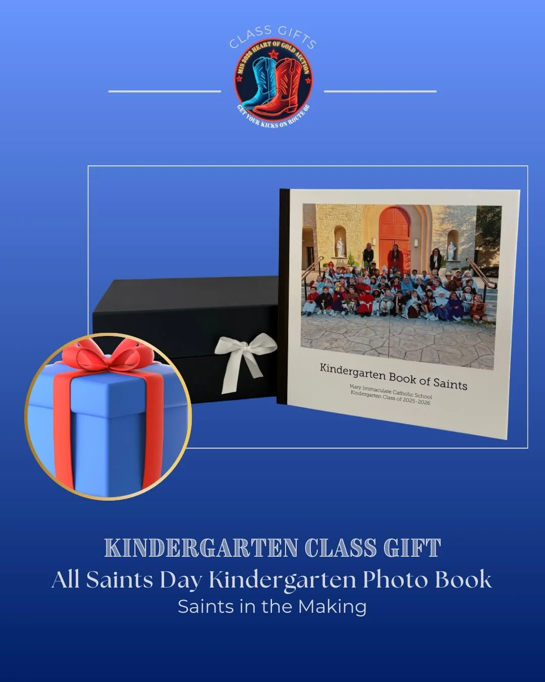 Saints in the making! 🙏📖
This beautiful Kindergarten photo book captures each student dressed as their chosen saint for All Saints Day&mdash;a faith-filled keepsake celebrating both learning and devotion.

Thank you to Jennifer Brandt @mrsjenniferb