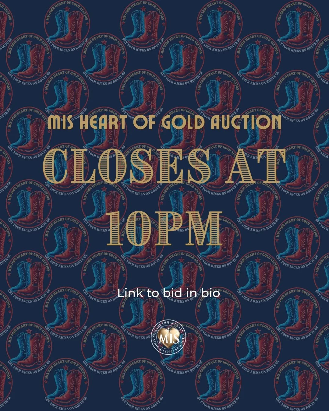 ⏰💛 LAST CALL! The MIS Heart of Gold Auction ends TONIGHT at 10PM! 💛⏰

This is your moment to bid big on some of our most loved items&mdash;
✨ Teacher of the Day experiences
✨ One-of-a-kind Class Gifts
✨ Fun Class Parties
✨ Reserved Parking &amp; ca