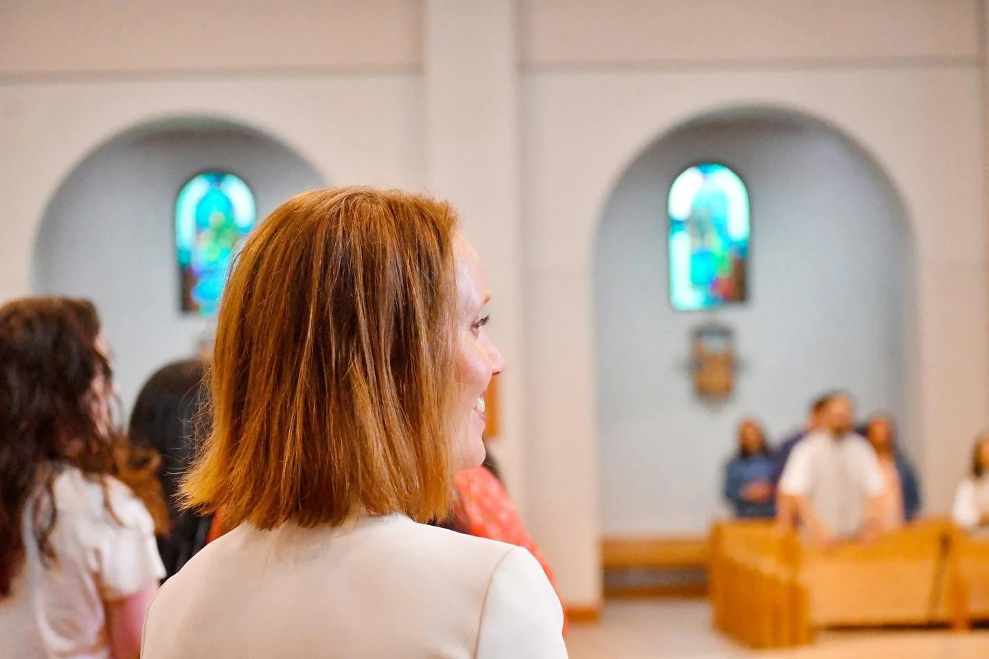Today our 3rd graders celebrated a beautiful Mother&rsquo;s Day Mass with their mothers and loved ones. 💐

Father Alfonse reminded us that Jesus compares His love to the love of a mother &mdash; selfless, constant, and unconditional. A mother&rsquo;