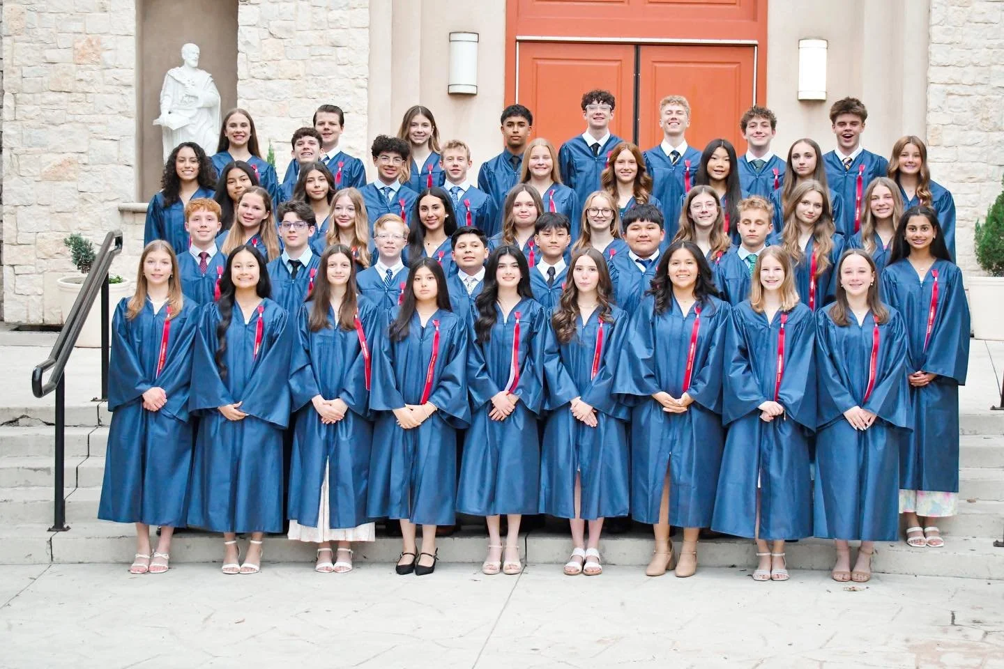 This week, we celebrated the Class of 2026 with a Graduation Mass celebrated by Father Alfonse, followed by the presentation of diplomas by Father Alfonse and Principal Sister Mary Anne.

We also recognized students with awards for character, academi
