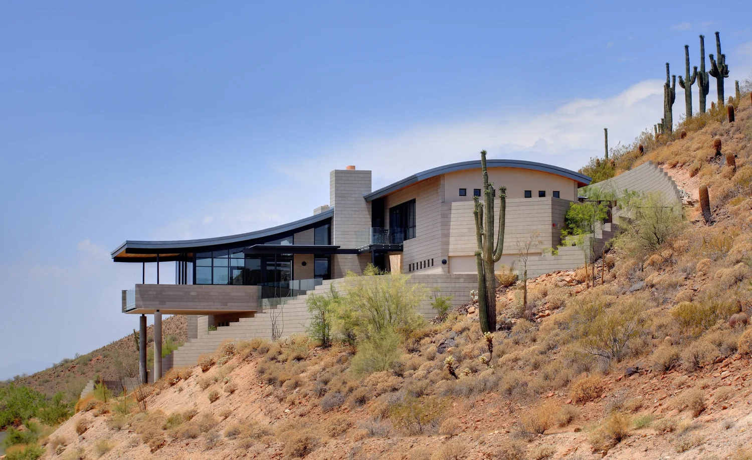 Hillside Residence in Fountain Hills, Arizona — project view 1