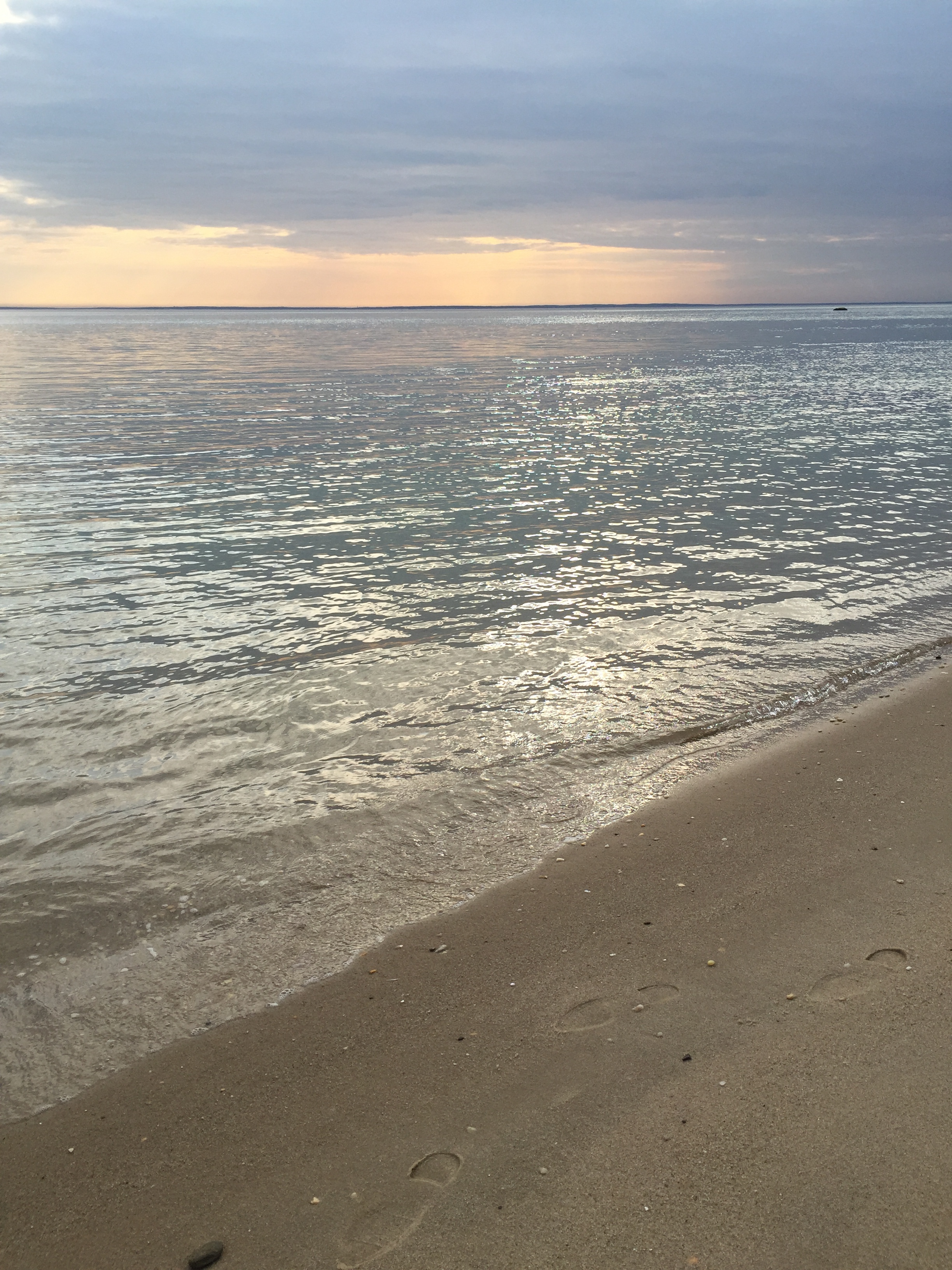 You can't take a bad photo of the Peconic Bay.