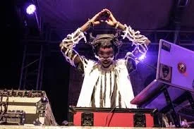 A Performer at Nyege Nyege