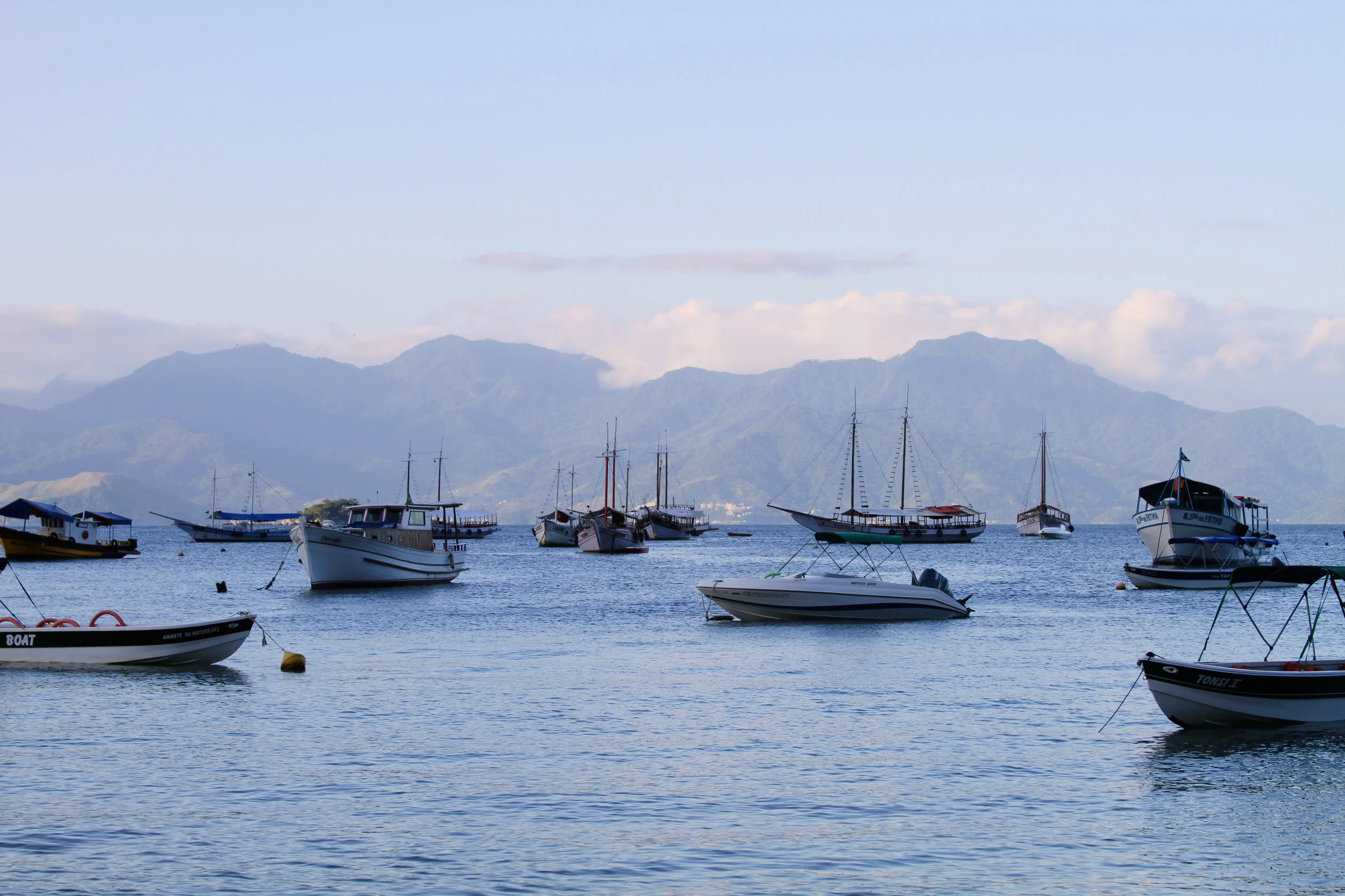 Boats - Ilha Grande, Brazil