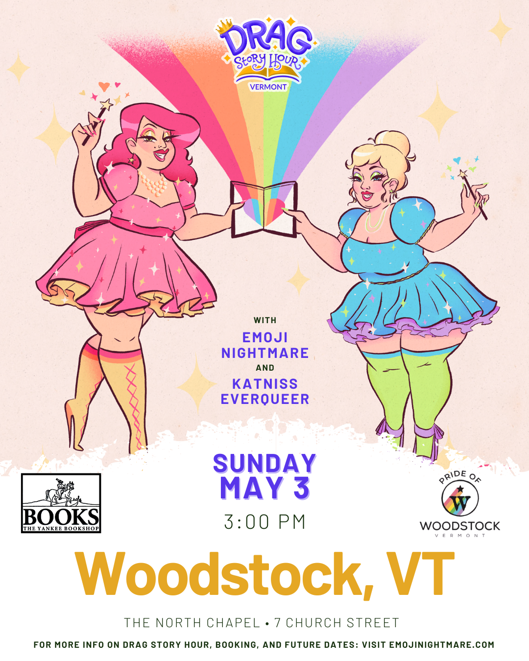 Drag Story Hour: Woodstock
