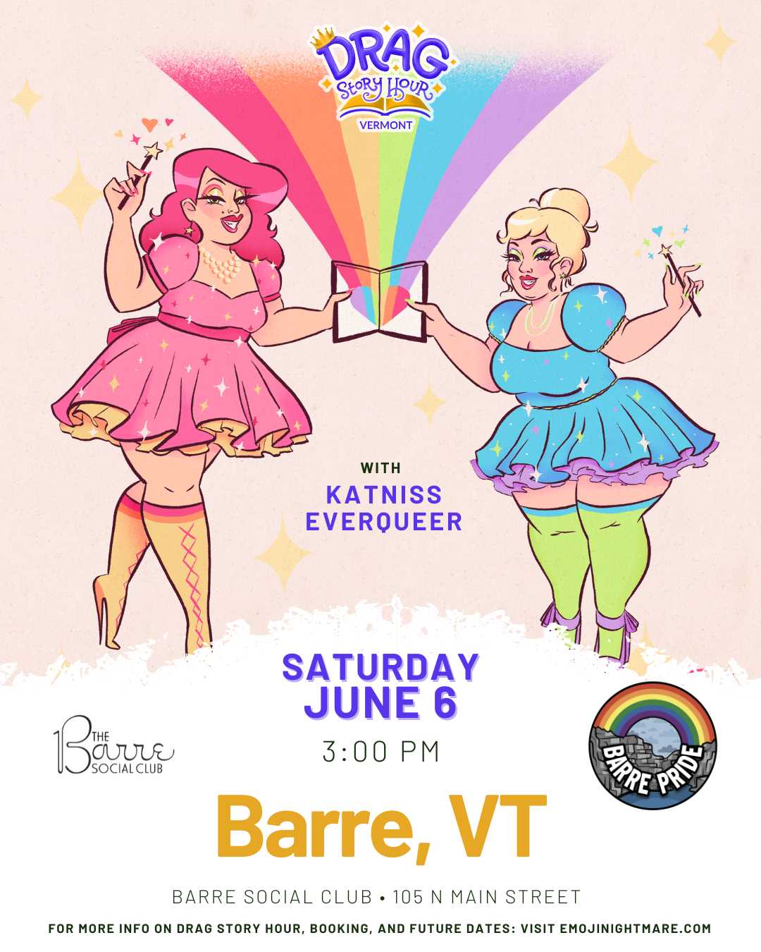 Drag Story Hour: Barre
