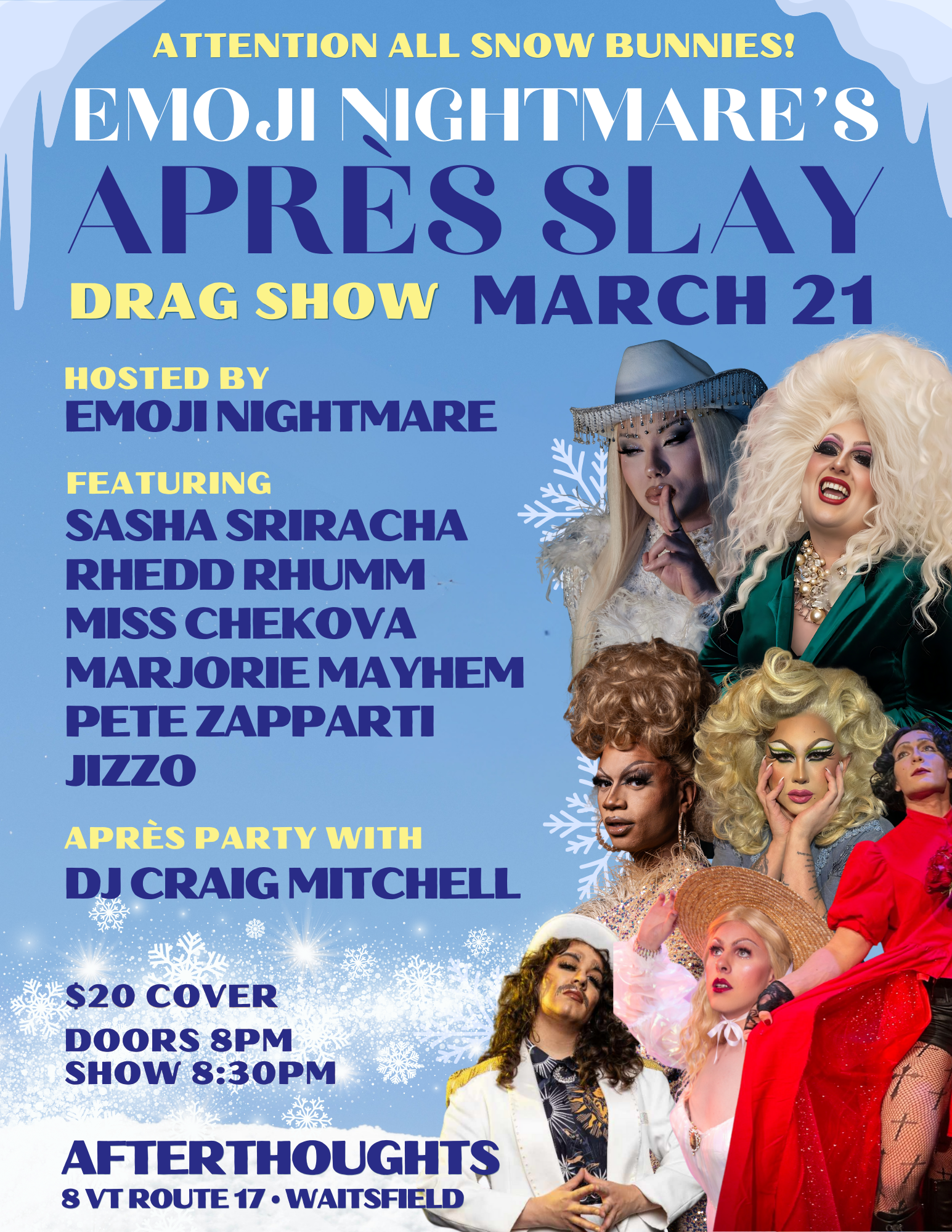 Après Slay Drag Show - Waitsfield
