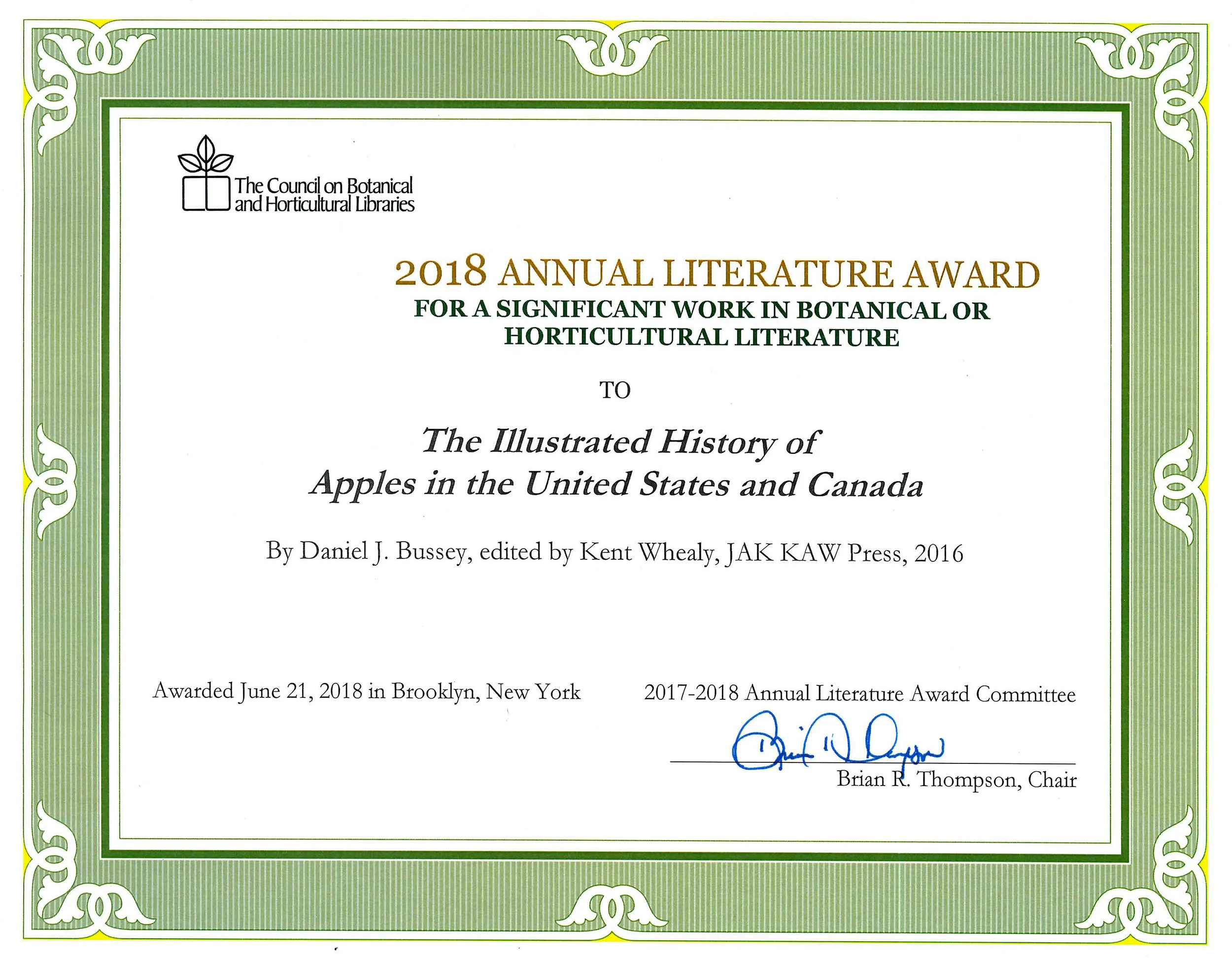 CBHL Annual Literature Award 2018 certificate_edited.jpg