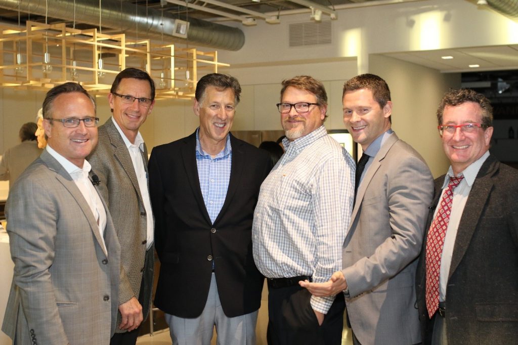 Above: Guests of the FutureCast Forum gather for the BISNOW after party at MG2 in downtown Seattle.