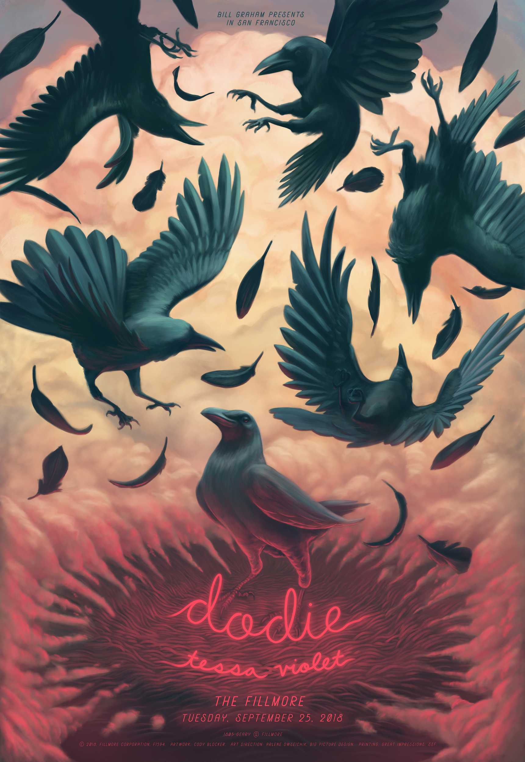 dodie Concert Poster