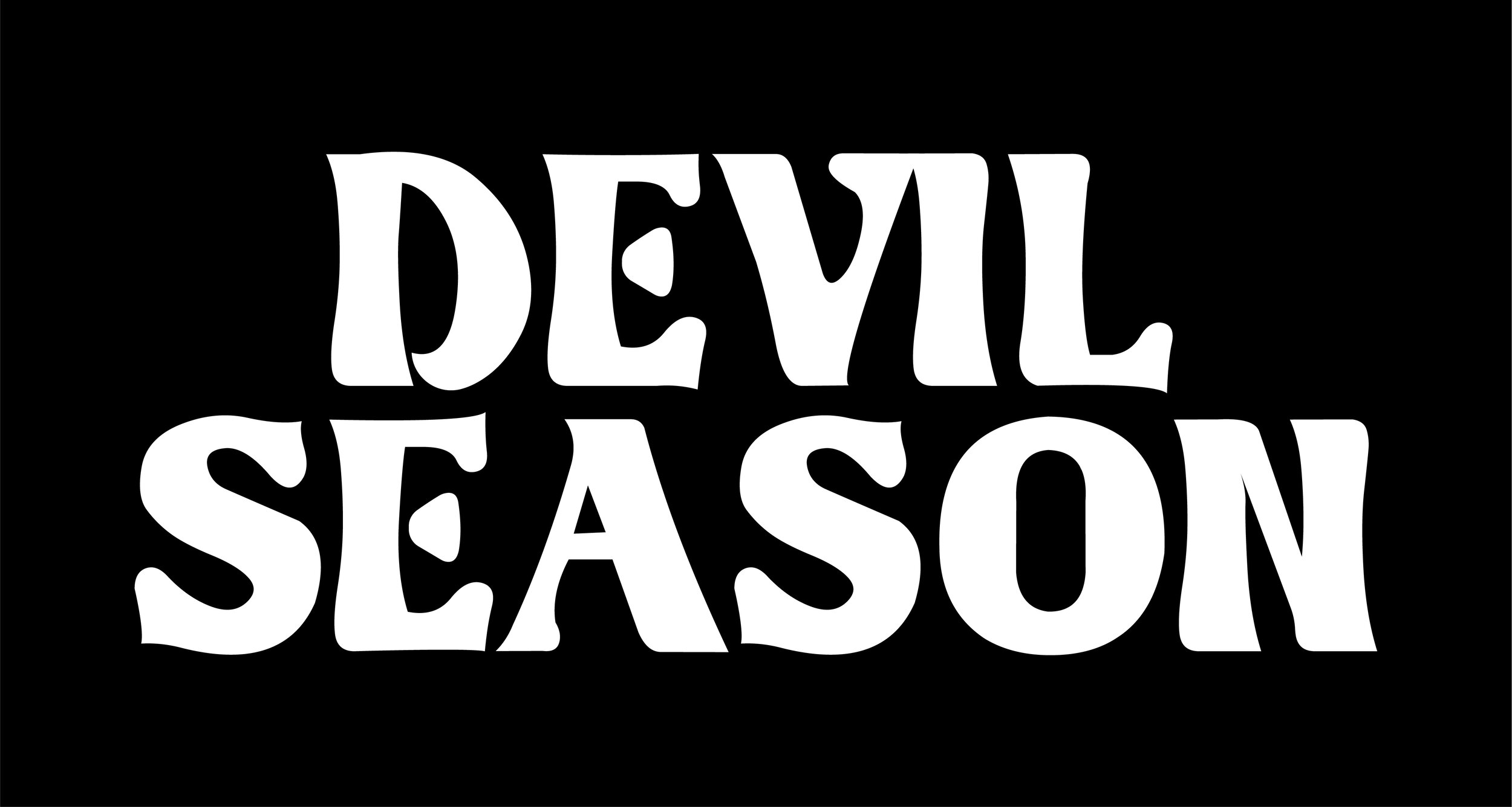  Typographic logo design for Los Angeles alt-soul music duo, Devil Season 
