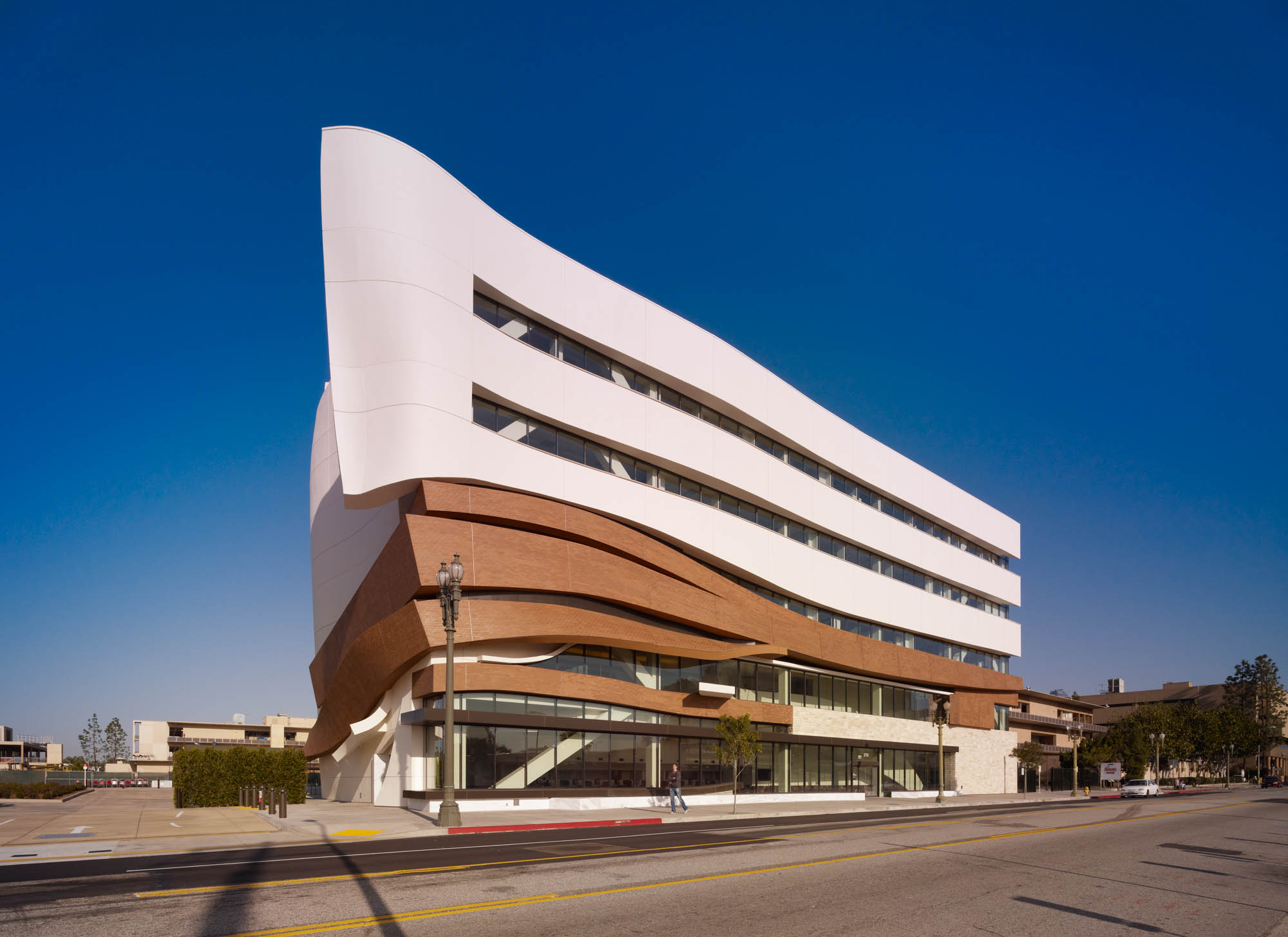 Student Services Administration Building Grand Avenue elevation 