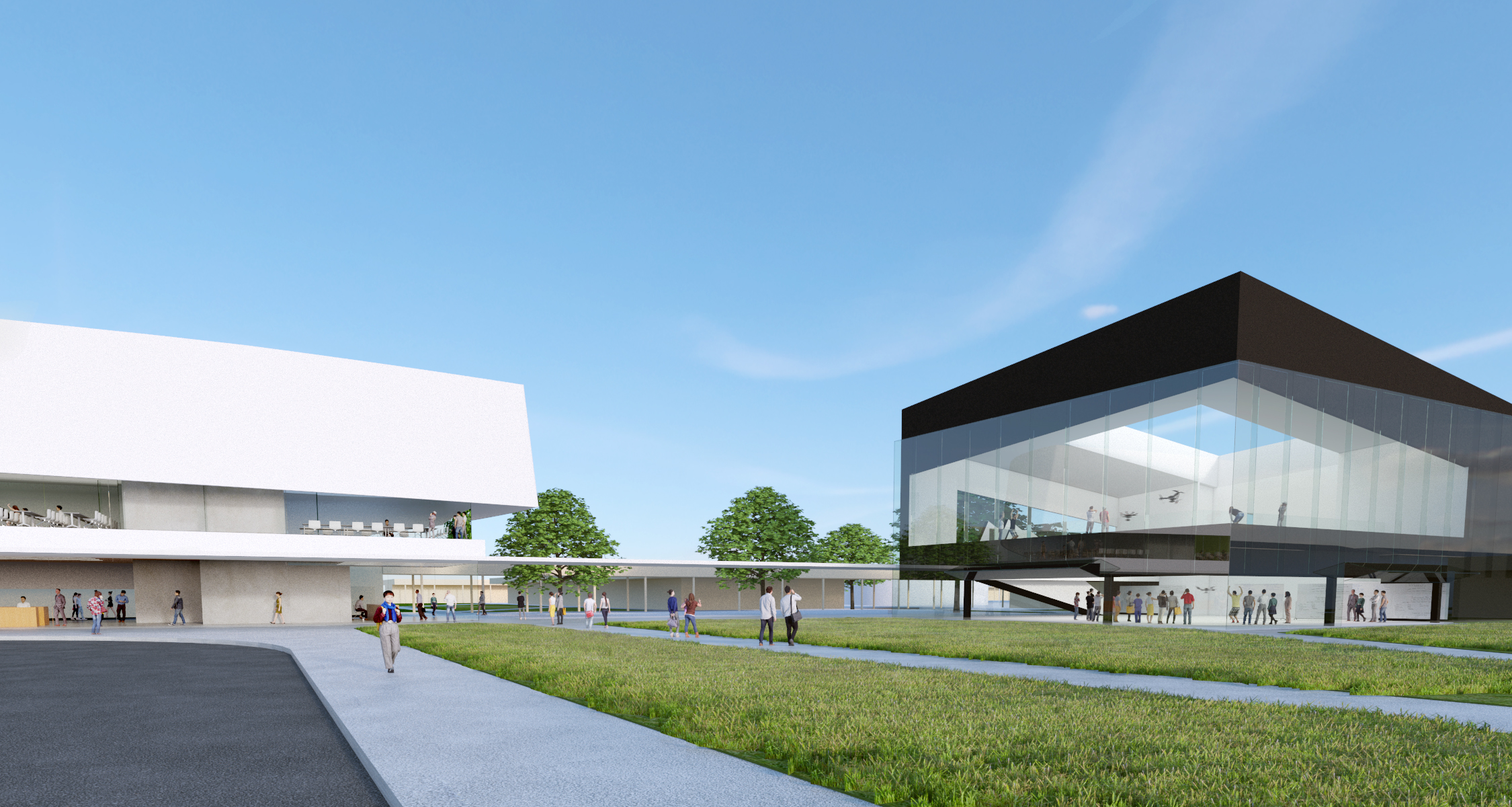Magnolia High School Center for Excellence Phase 1 Project Based Learning Center. This facility will allow public high school students to present prototype inventions in robotics, drone technology, node energy production and manufacturing technology.