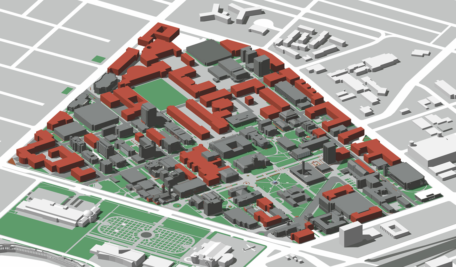 Usc Campus Map