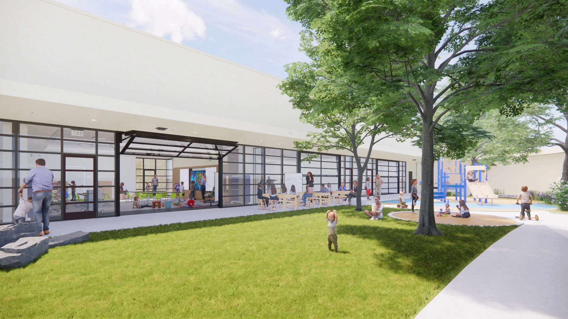 SMMUSD Will Rogers Elementary School Early Education Classroom Building