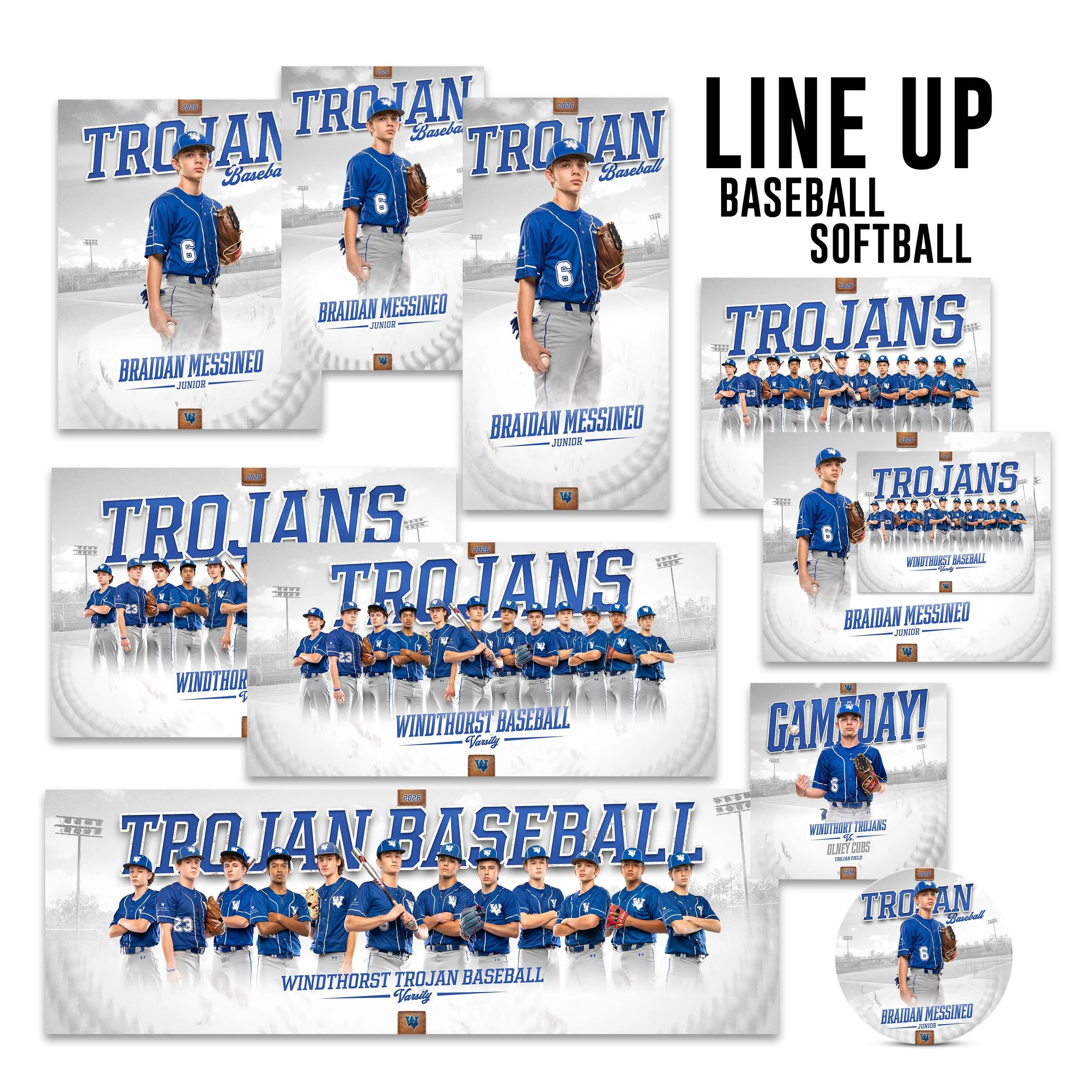 LINE UP BASEBALL-SOFTBALL