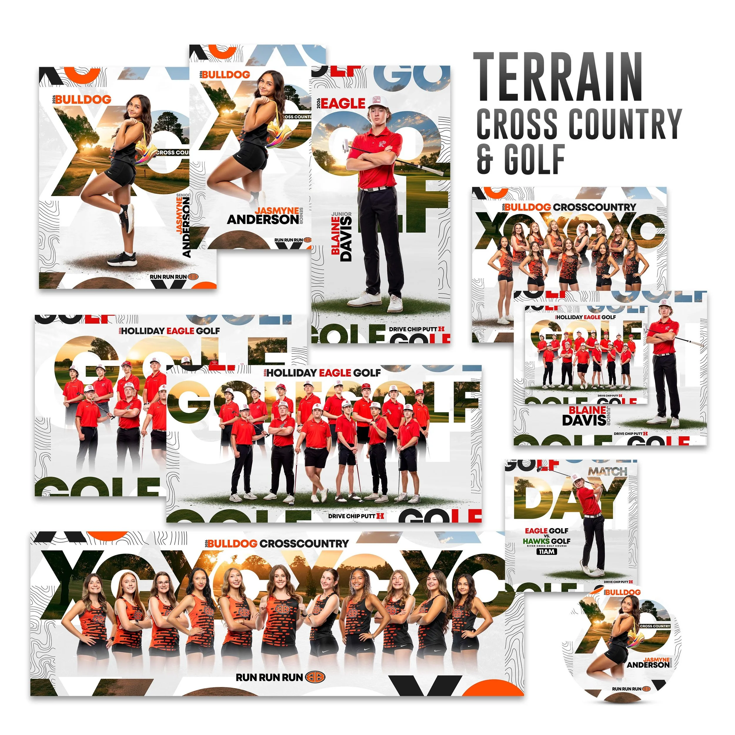 TERRAIN CROSS COUNTRY & GOLF