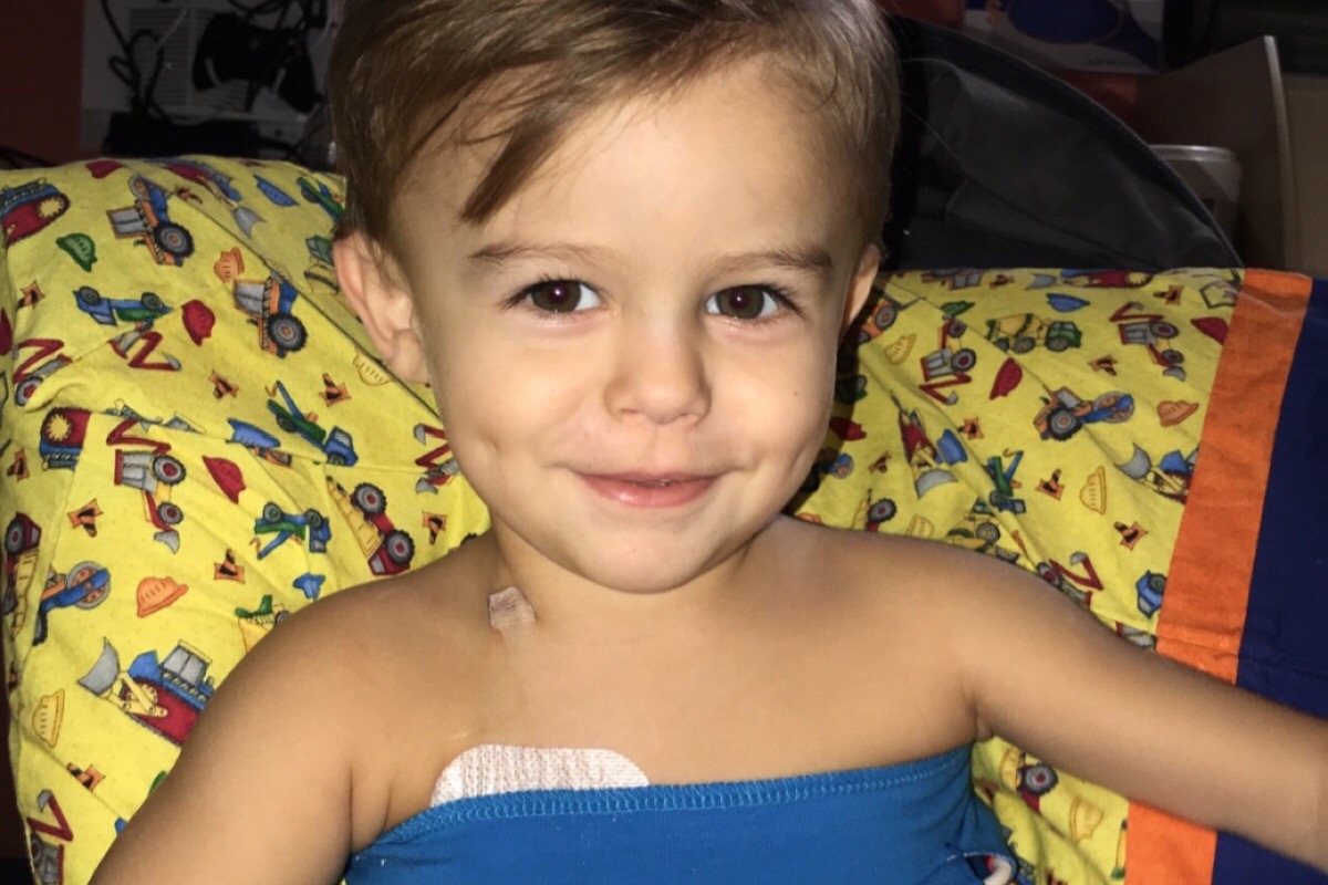 Aiden Diagnosed with Stage 4 Neuroblastoma in October of 2018. Aiden has completed his 5 rounds of chemo and is now entering the BMT stage of treatment. He is fighting with the support of his four brothers and sisters!