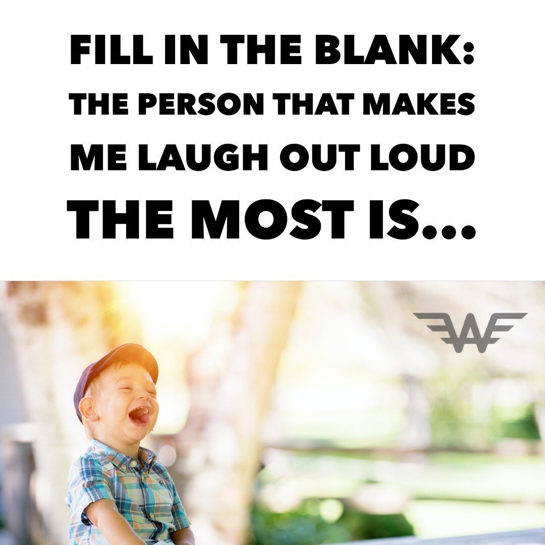 We all have that one person. Or maybe for you it's a few people! They can make us belly laugh like no other. Sometimes you just need to let yourself laugh until your face hurts. Throughout everything, one of the best forms of self-care is laughter. T