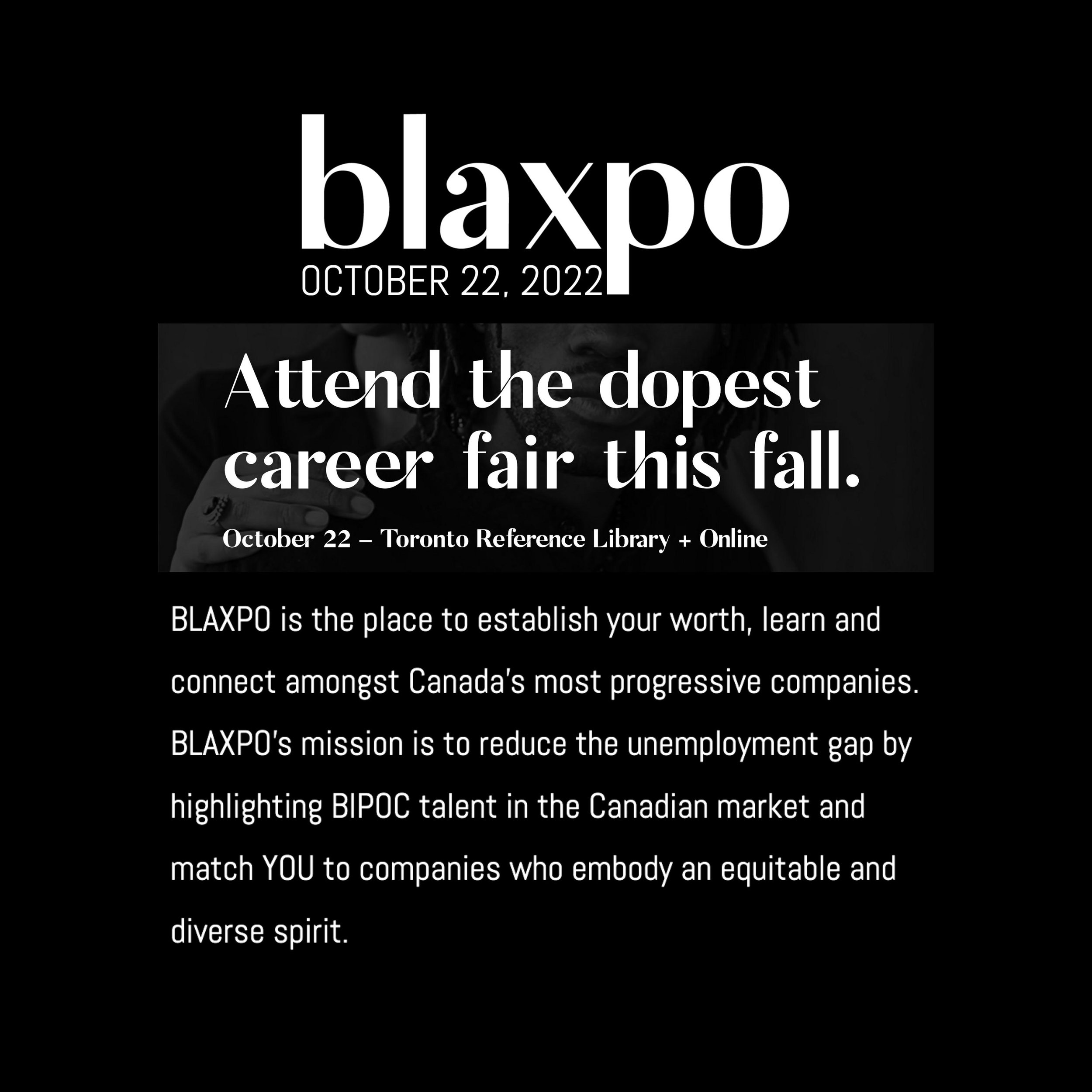 BLAXPO Job Fair
