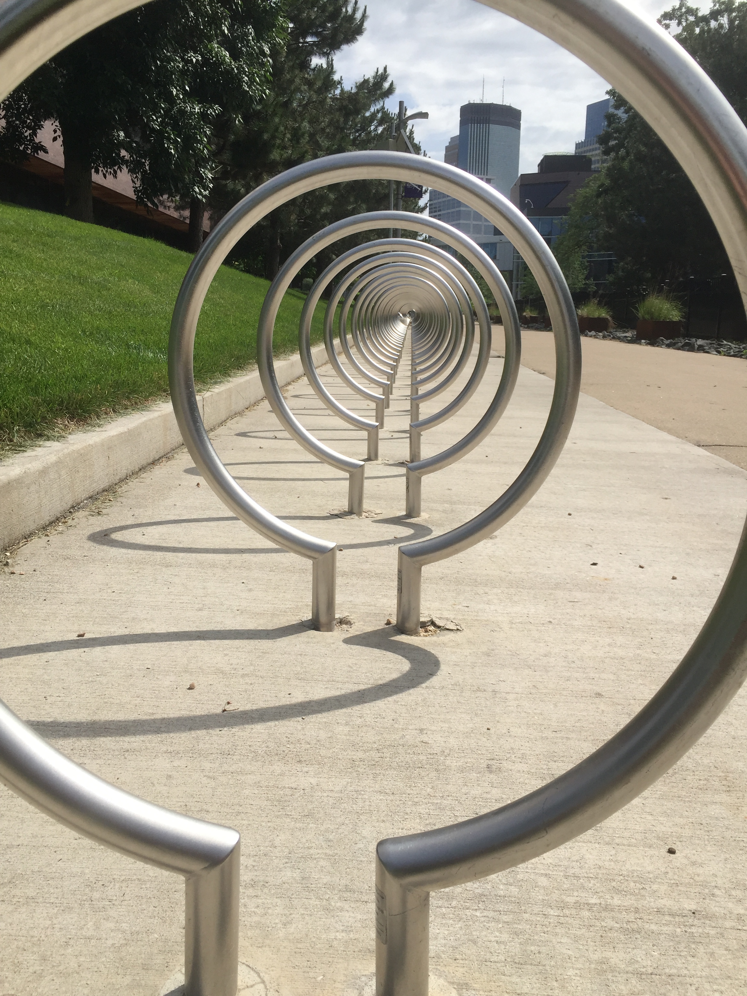 Bike racks to infinity