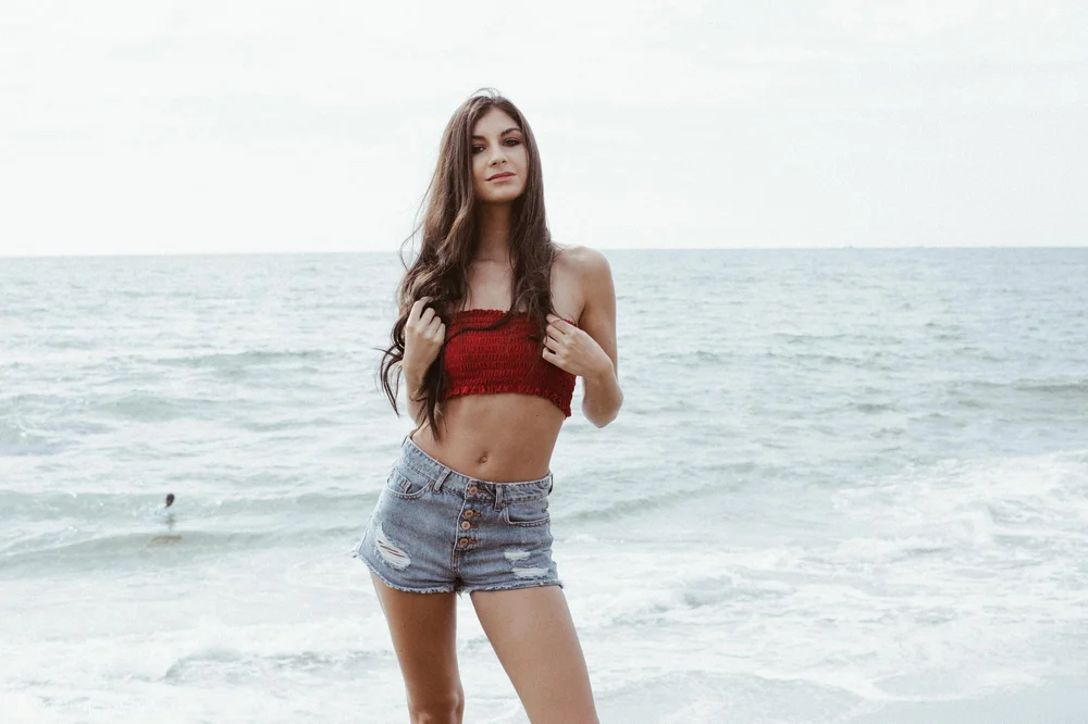 Sydney Maria Windansea Beach La Jolla Veronika Grechman