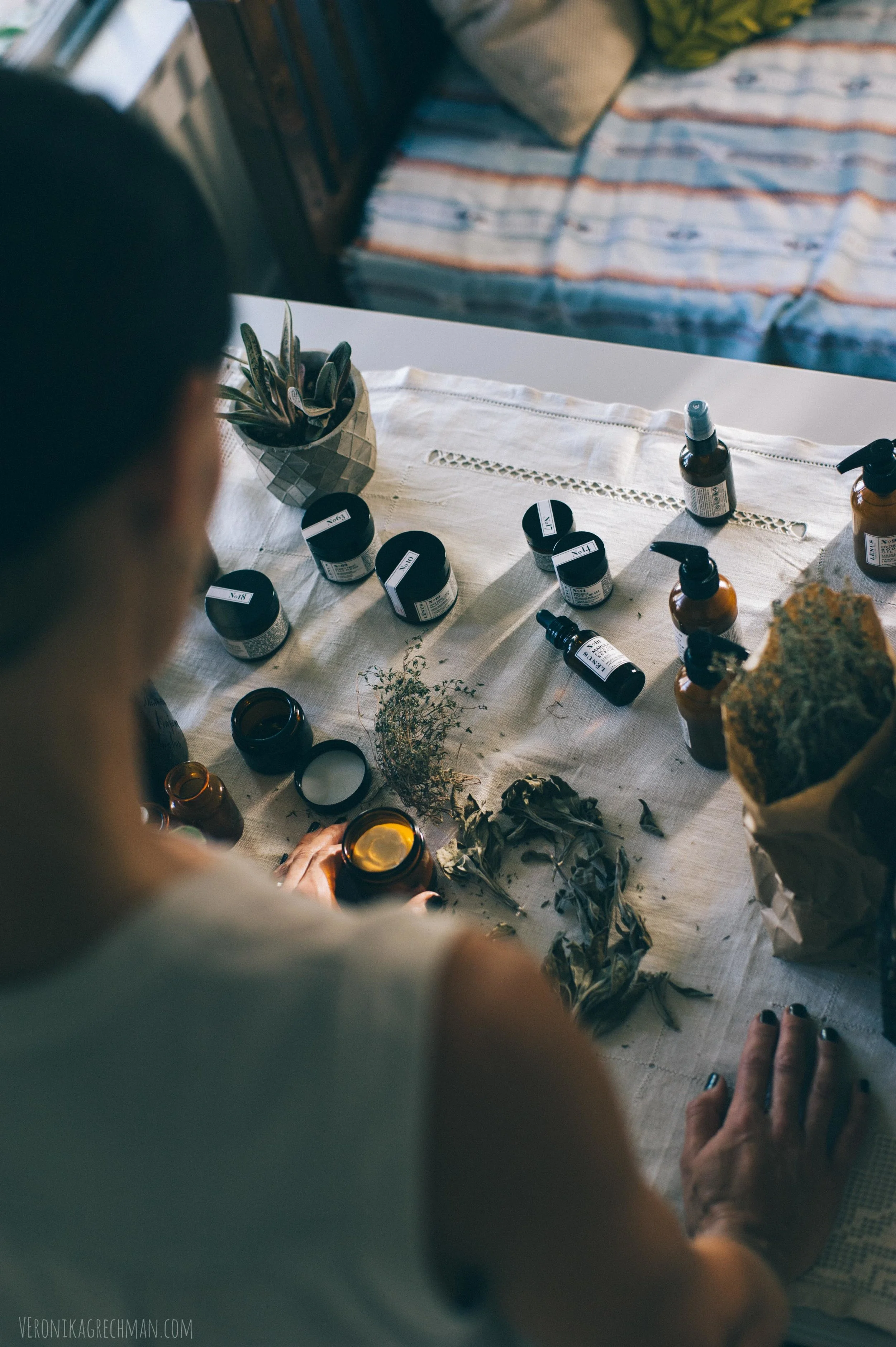 Lenus Skincare natural beauty products San Diego California photoshoot