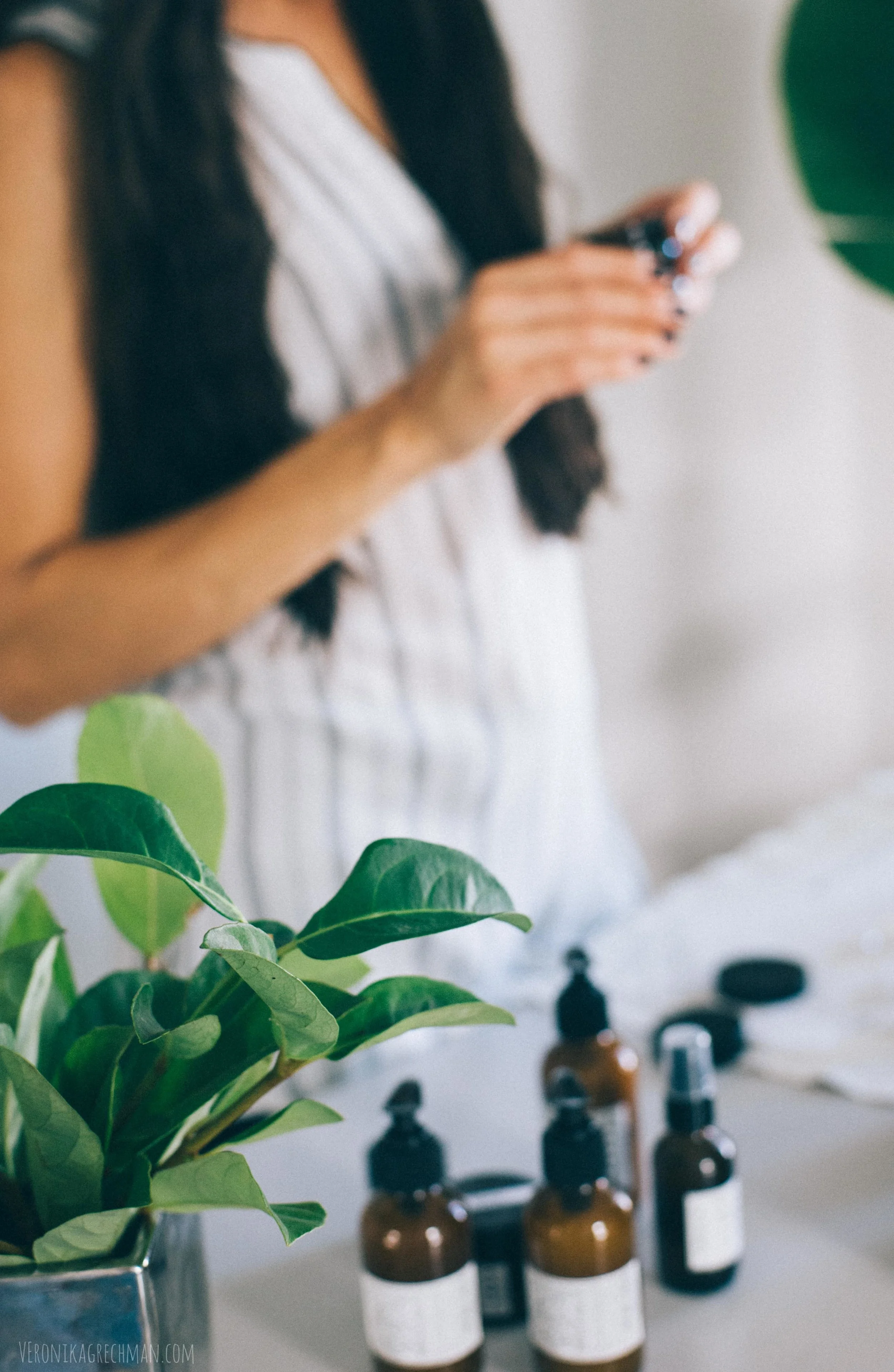 Natural beauty products photoshoot inspiration