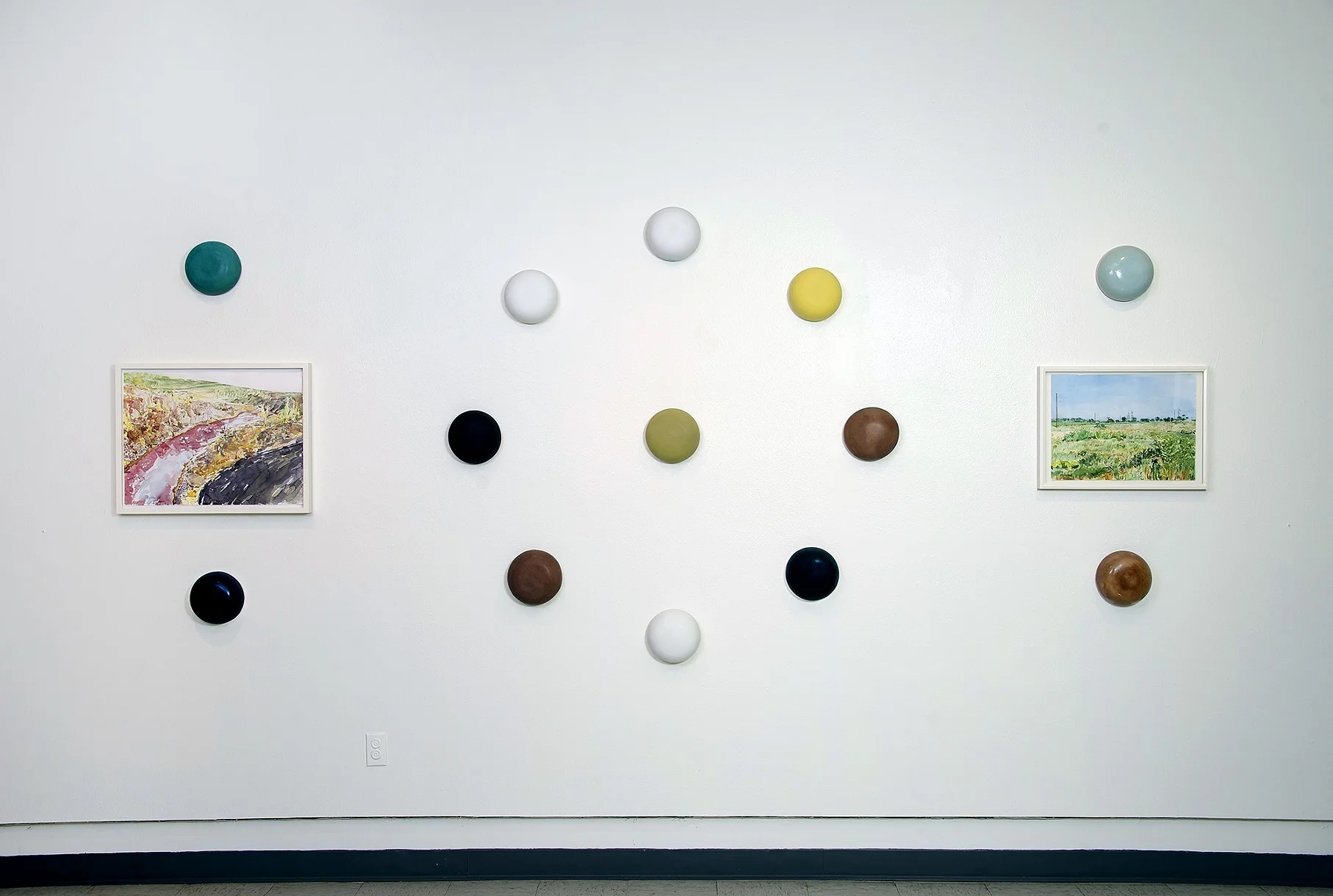 Installation view, "Failure is an Option" by Jeff Krueger