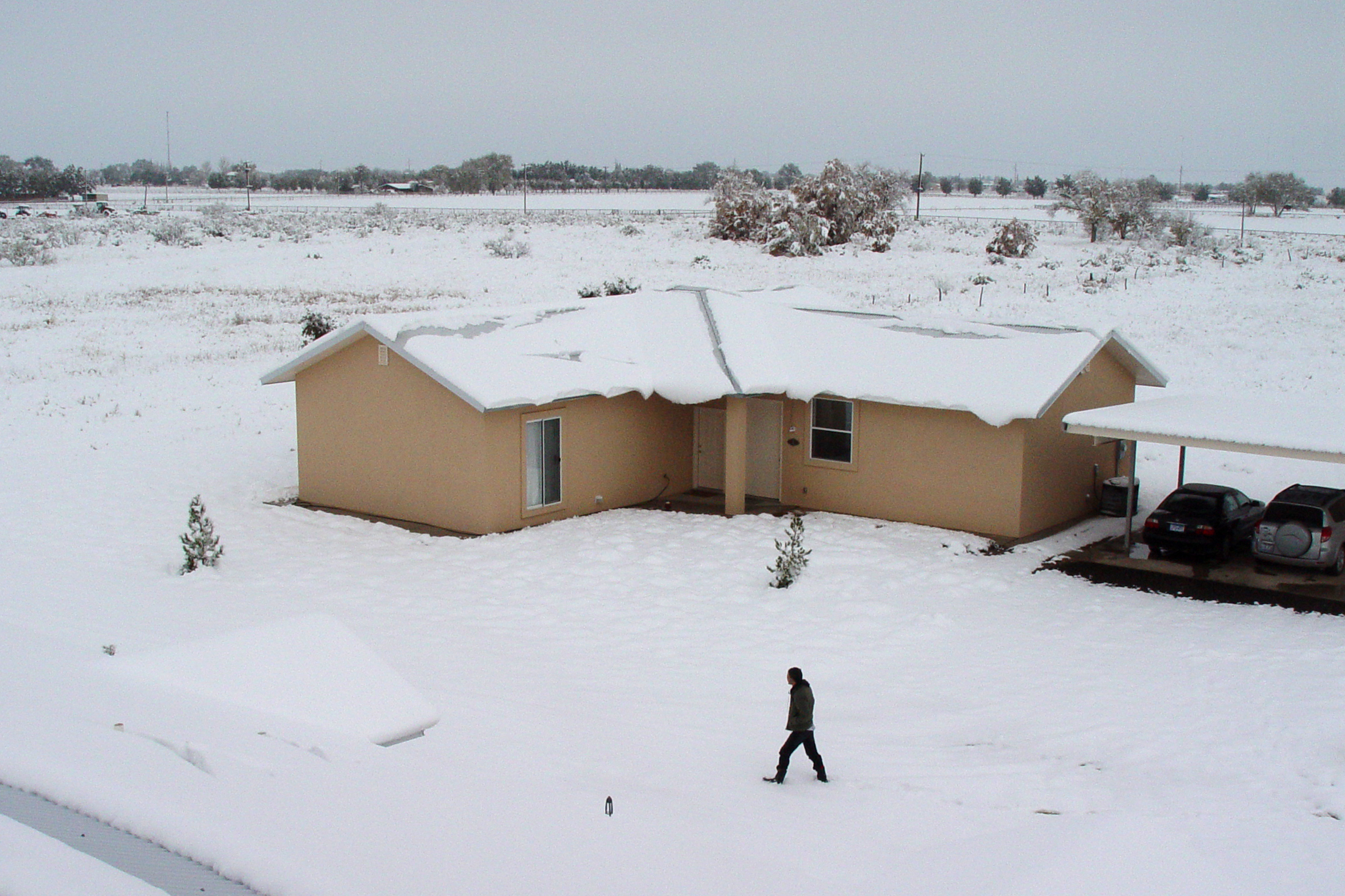 Winter view from the tower. Photo by Stephen Fleming