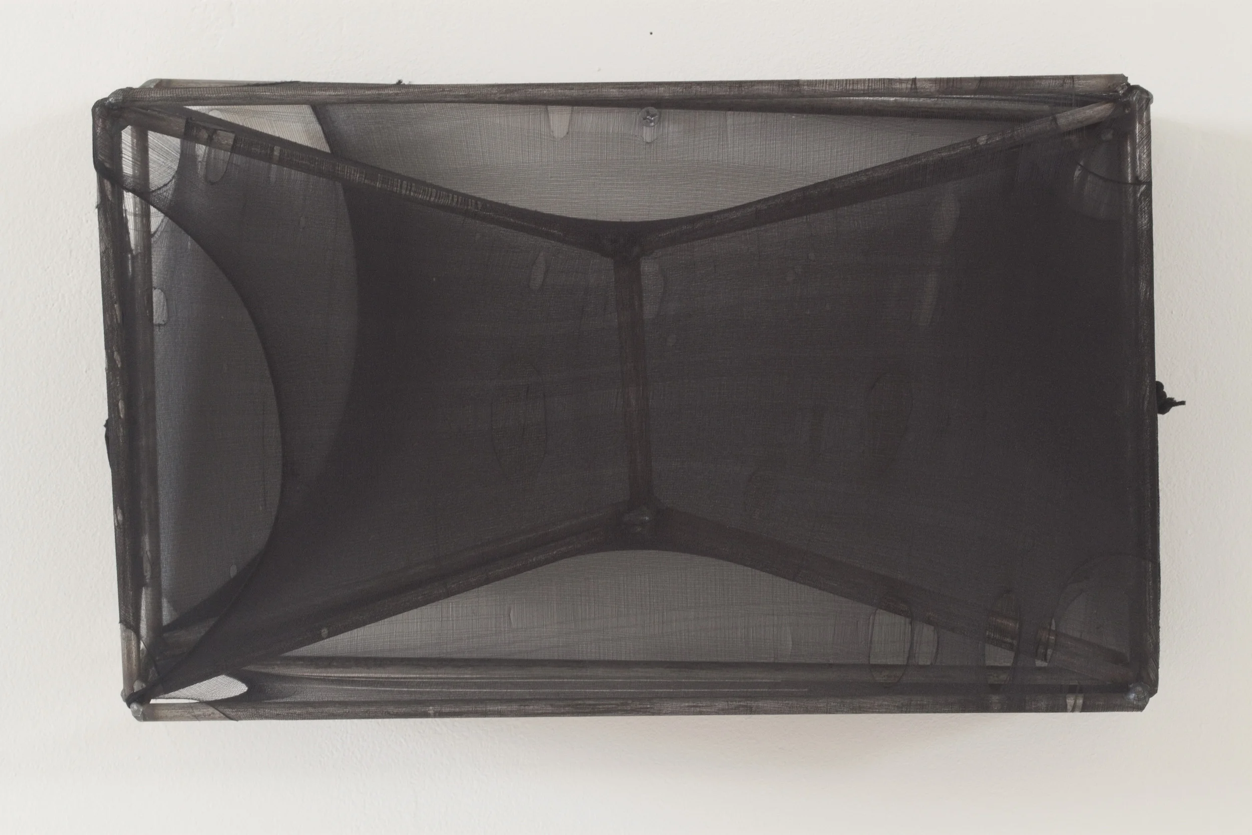 AMoCA Collection | Untitled, Steel, nylon, 8.5”x14”x6”, 2015