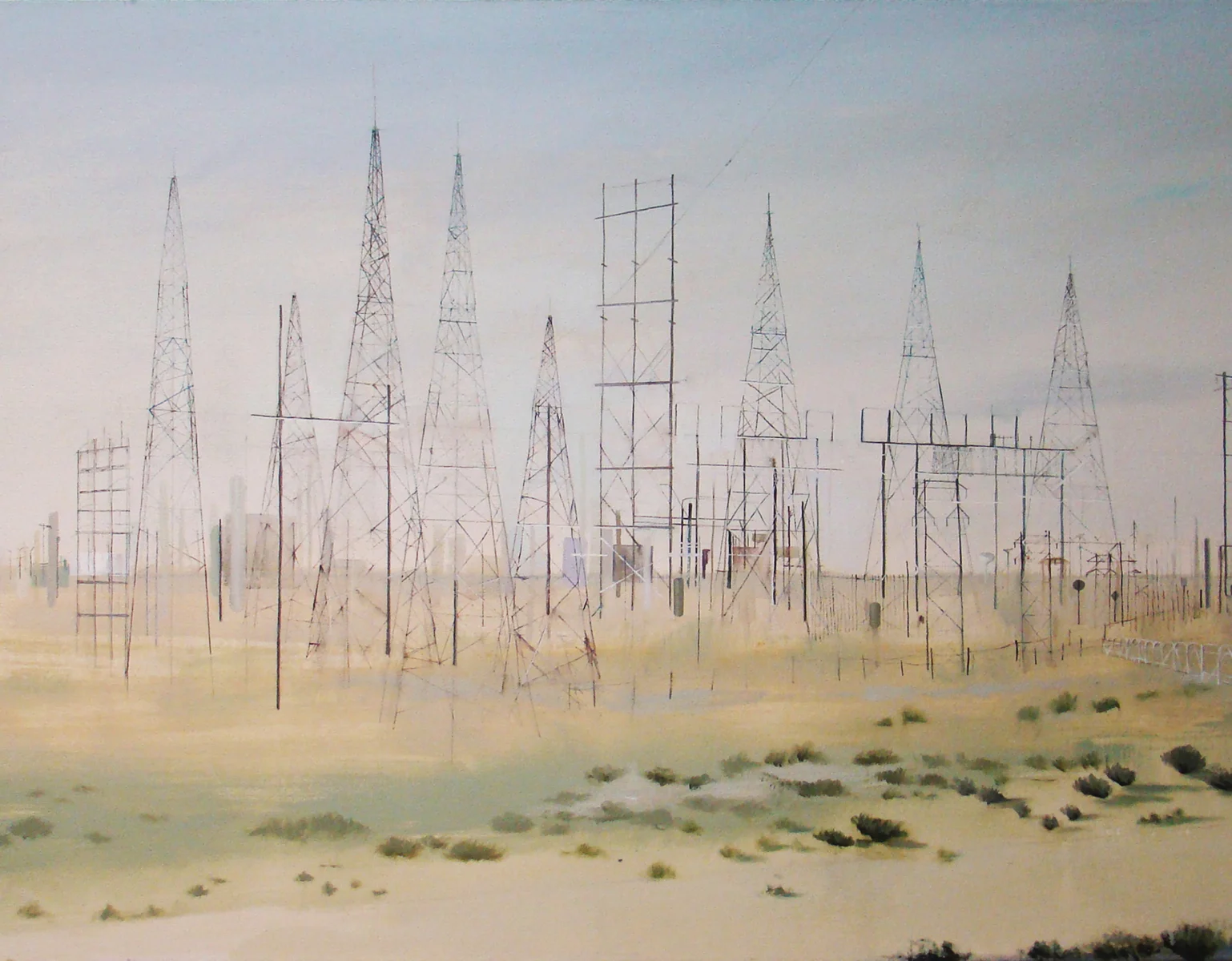 AMoCA Collection | Around 4, oil on canvas, 40"x50", 2011