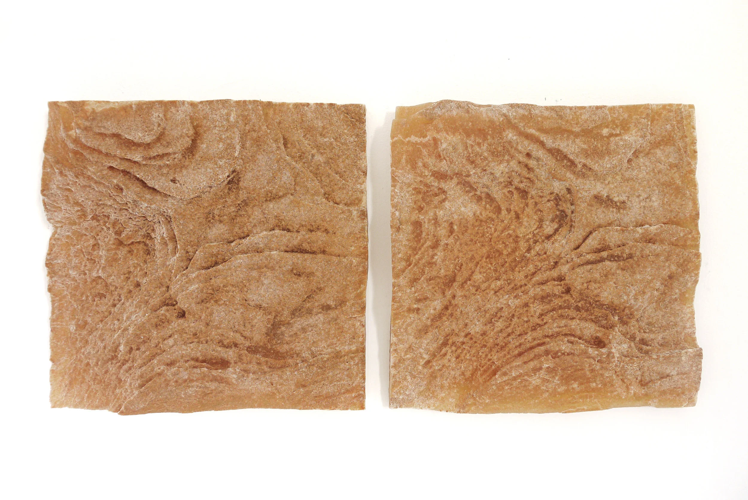 Embedded Pair (dried micaceous clay)