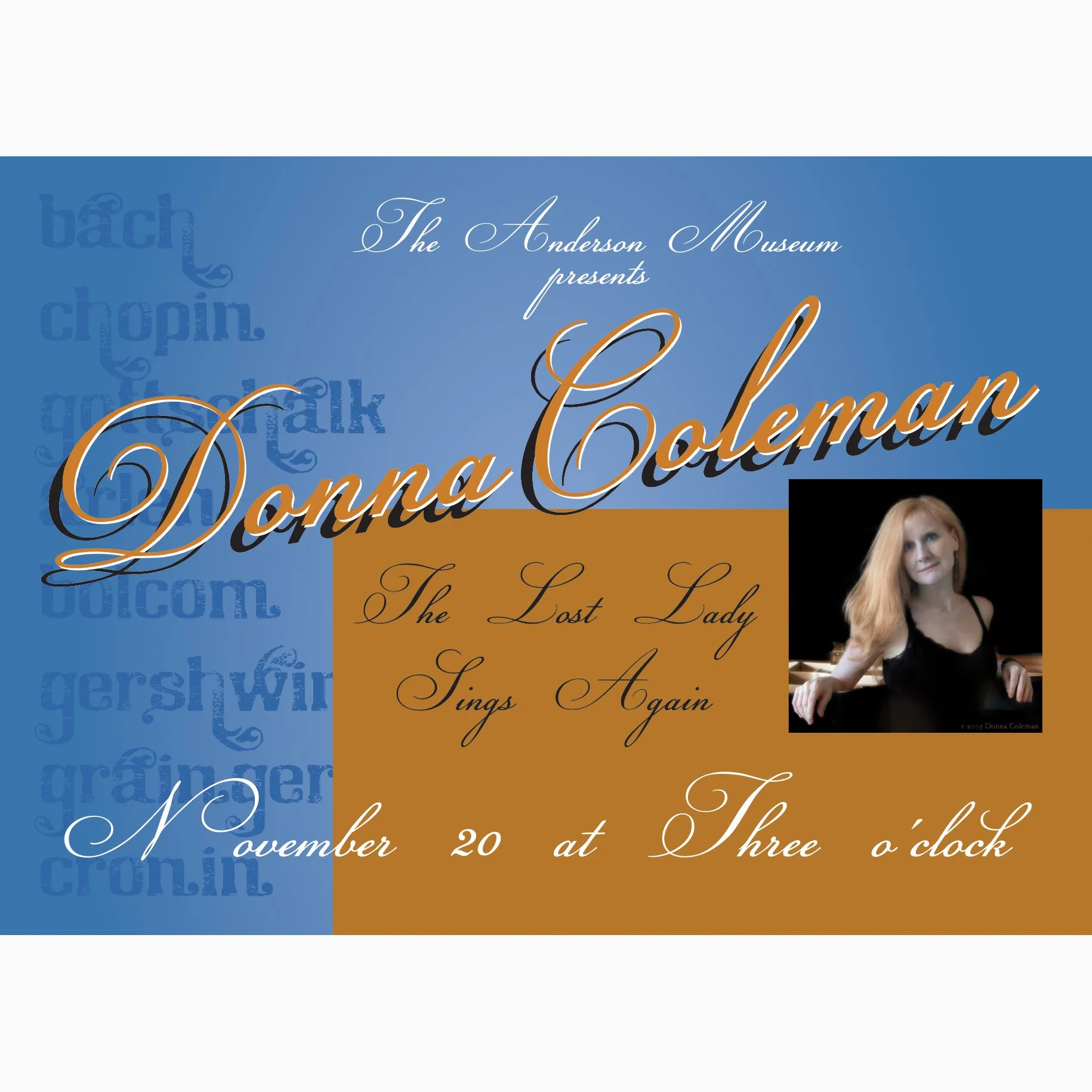 AMoCA Concert: Donna Coleman