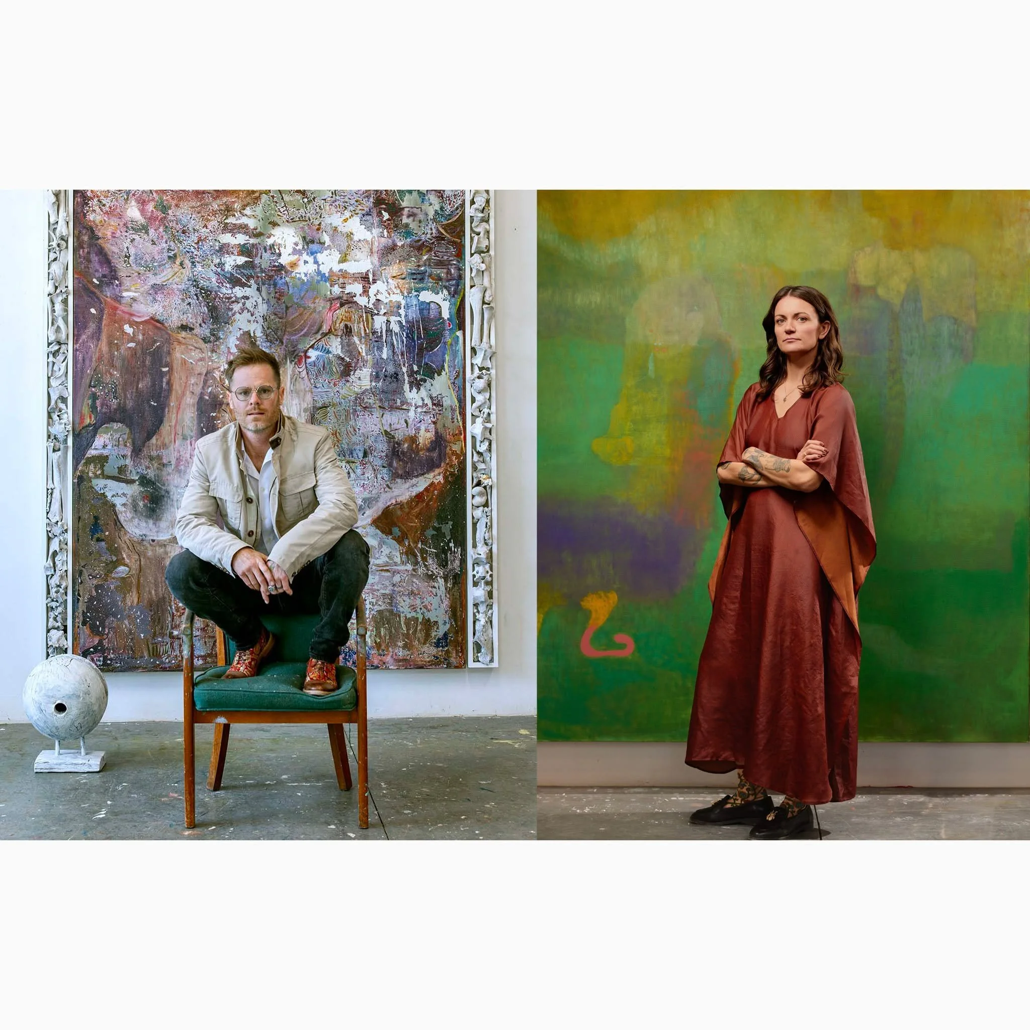 Artist Talk &mdash; Eight Years in New Mexico with &AElig;men Eded&eacute;en (Joshua Hagler, RAiR 2017-18) and Maja Ruznic.
At the Anderson Museum of Contemporary Art 
Saturday, August 30, 5 PM.

Free artist talk with a formidable artist couple. This