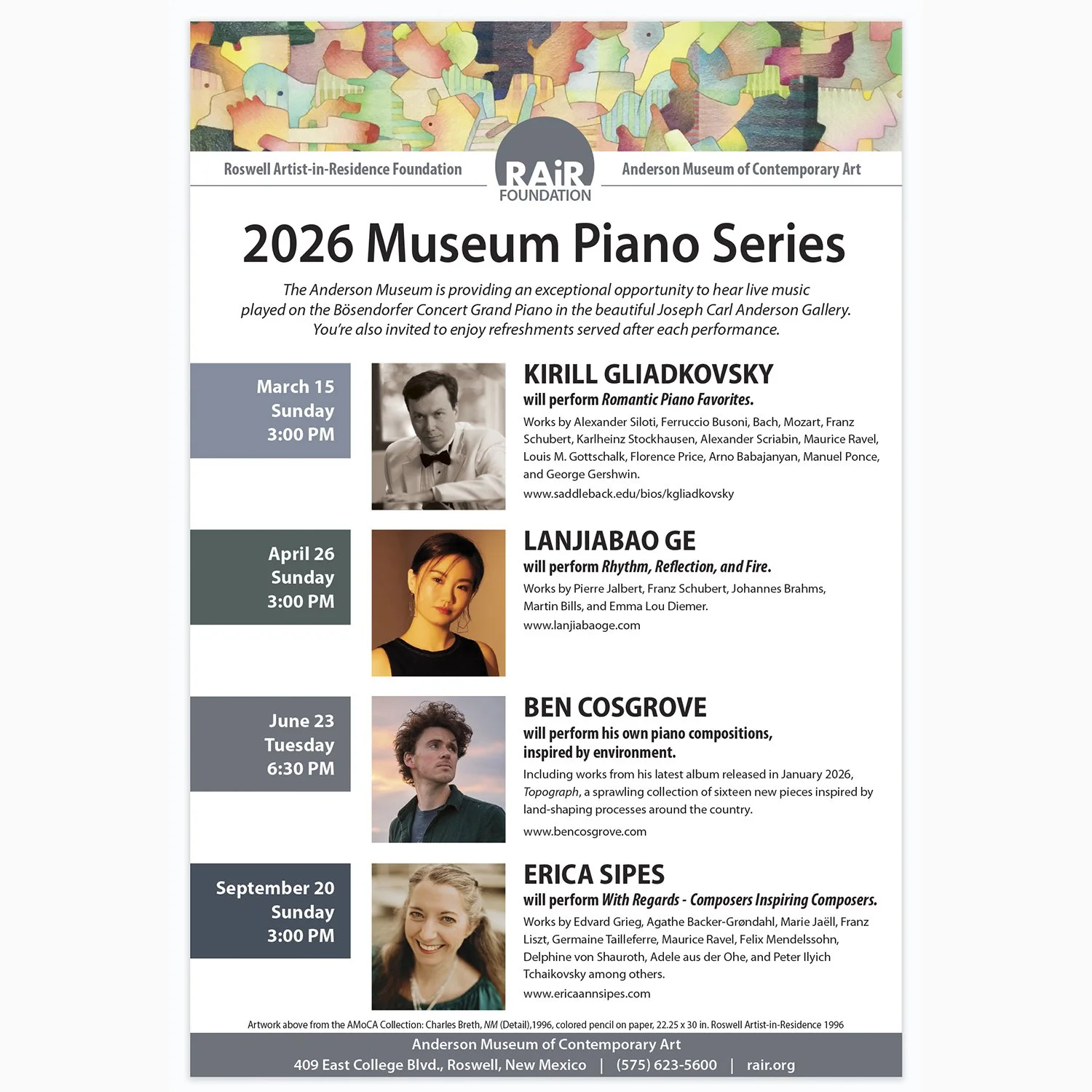 2026 Museum Piano Series
