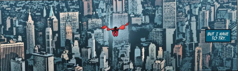 Artwork by John Cassaday with colors by Laura Martin.