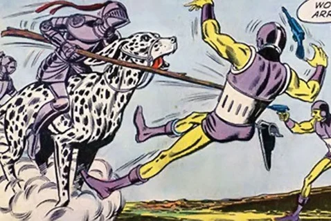 The Atomic Knight.