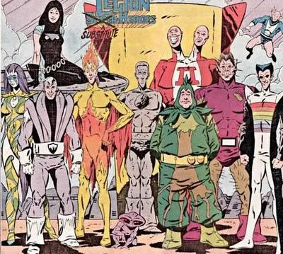 The Legion of Substitute Superheroes.