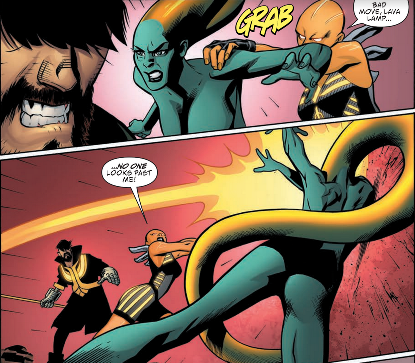 Orlando and Nord are building Firebrand into one of the DCU 's best original characters in recent memory.