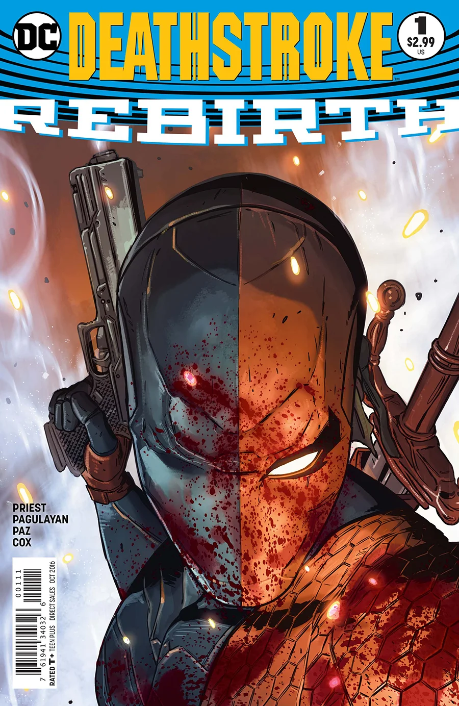 From the start, Christopher Priest's run on Deathstroke has been about fatherhood and regrets.