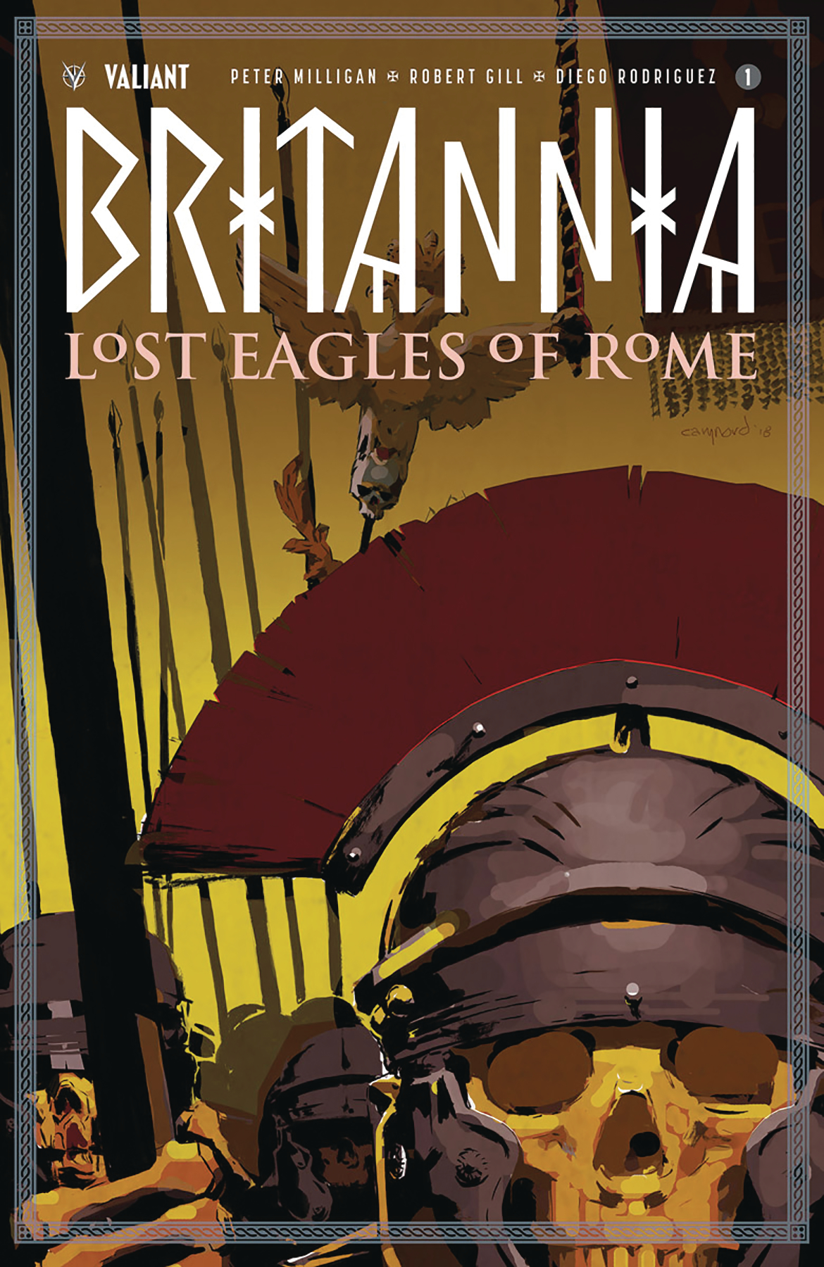 REVIEW: Britannia: Lost Eagles of Rome #1 by Peter Milligan, Robert Gill,  Jose Villarrubia, Diego Rodriguez, & Dave Sharpe — Comics Bookcase