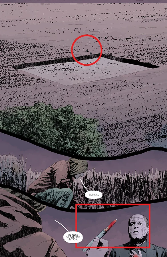 Bold design choices elevate Gideon Falls to lofty creative levels.