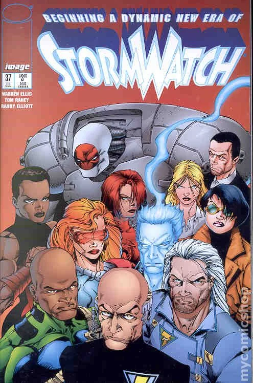 StormWatch #37 brought Warren Ellis into the WildStorm Universe.