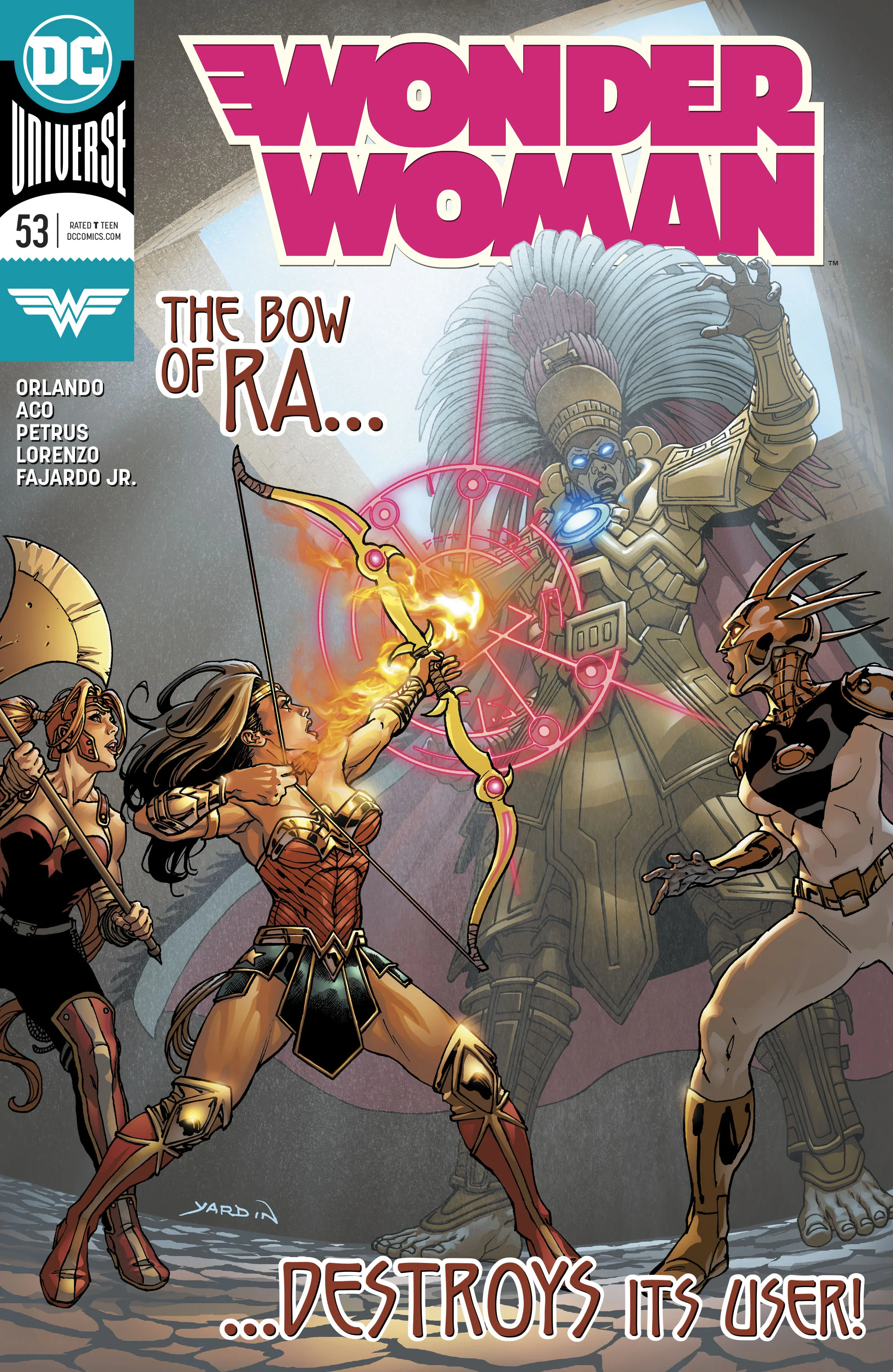 Wonder Woman #53 is out Aug. 22, 2018.