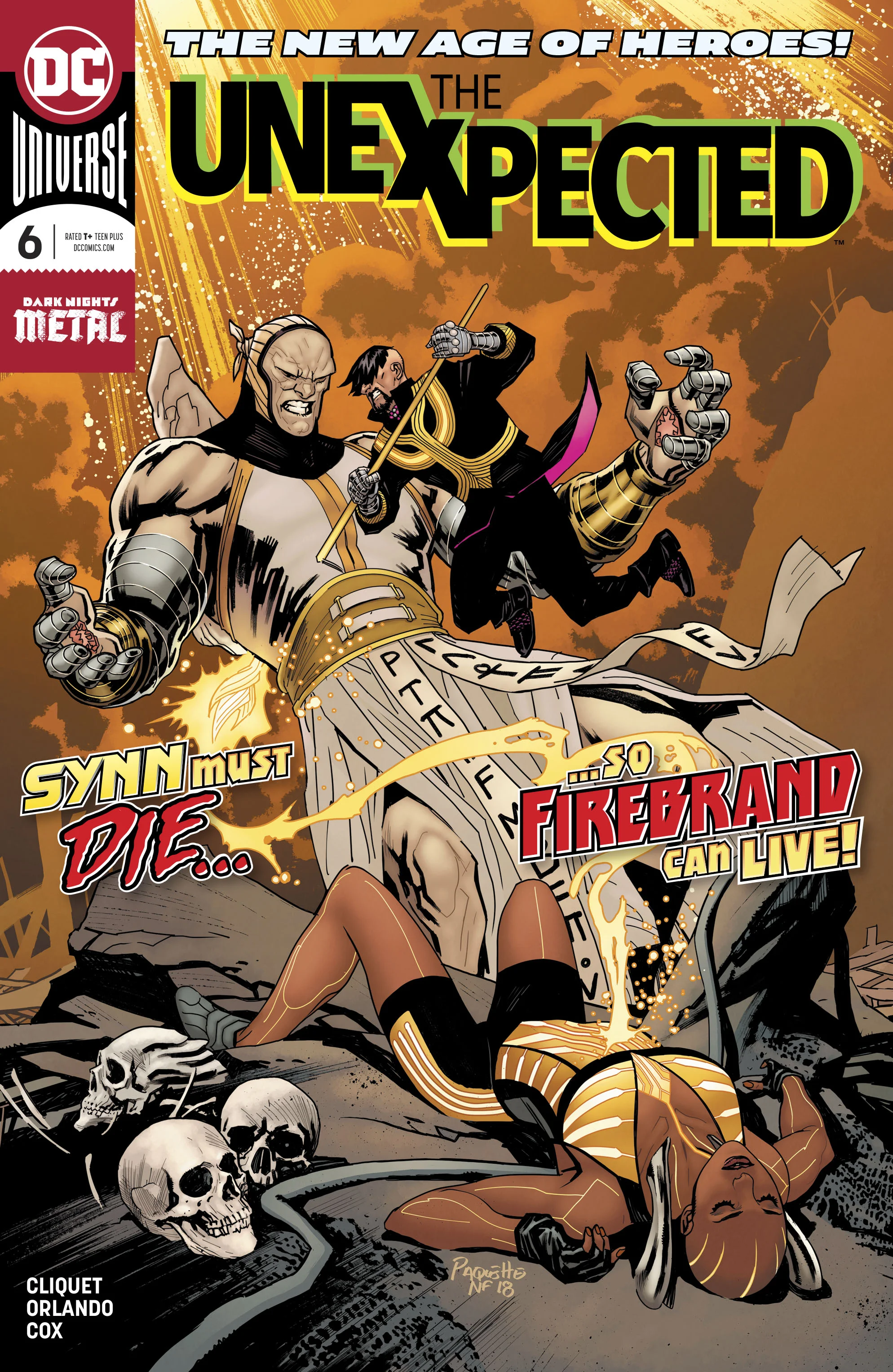 The Unexpected #6 is out 11/7.
