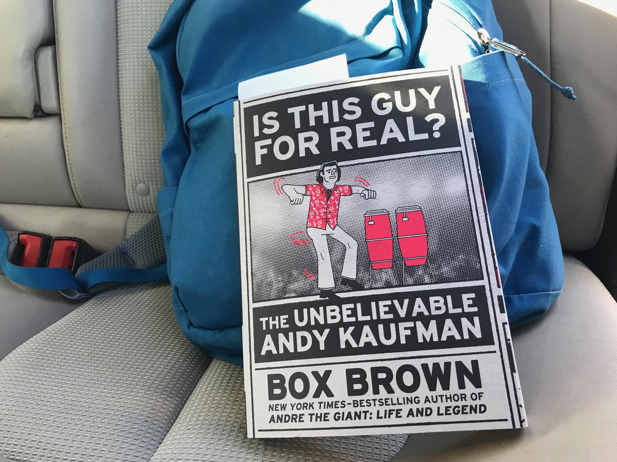 Is This Guy For Real? The Unbelievable Andy Kaufman was first published 2/6/2018 by First Second.